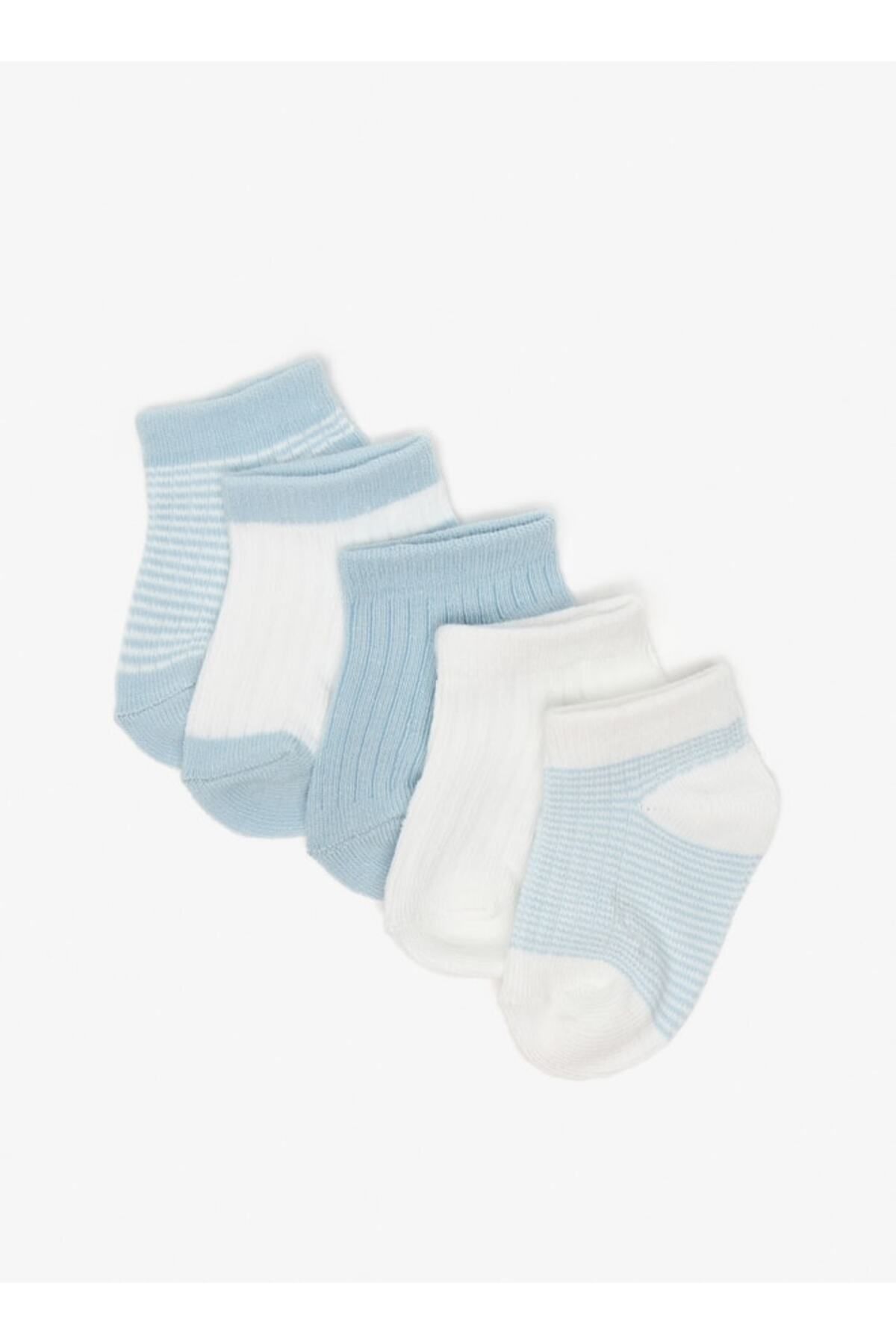 Barefeet-Assorted Ankle Length Socks - Set of 5 2