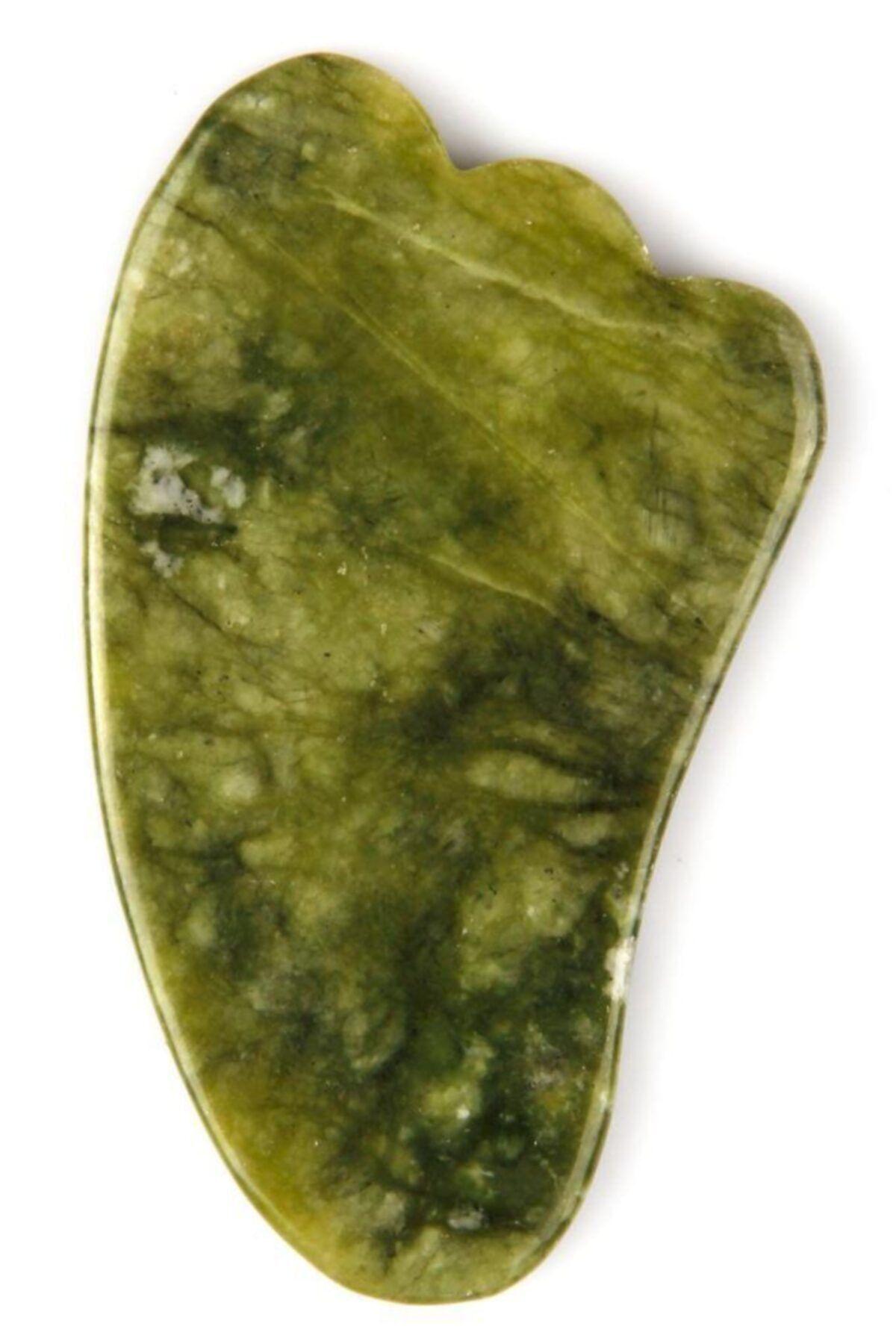 Alibaba Doğaltaş Yeşim Doğal Taş Gua Sha Yüz Masaj Taşı