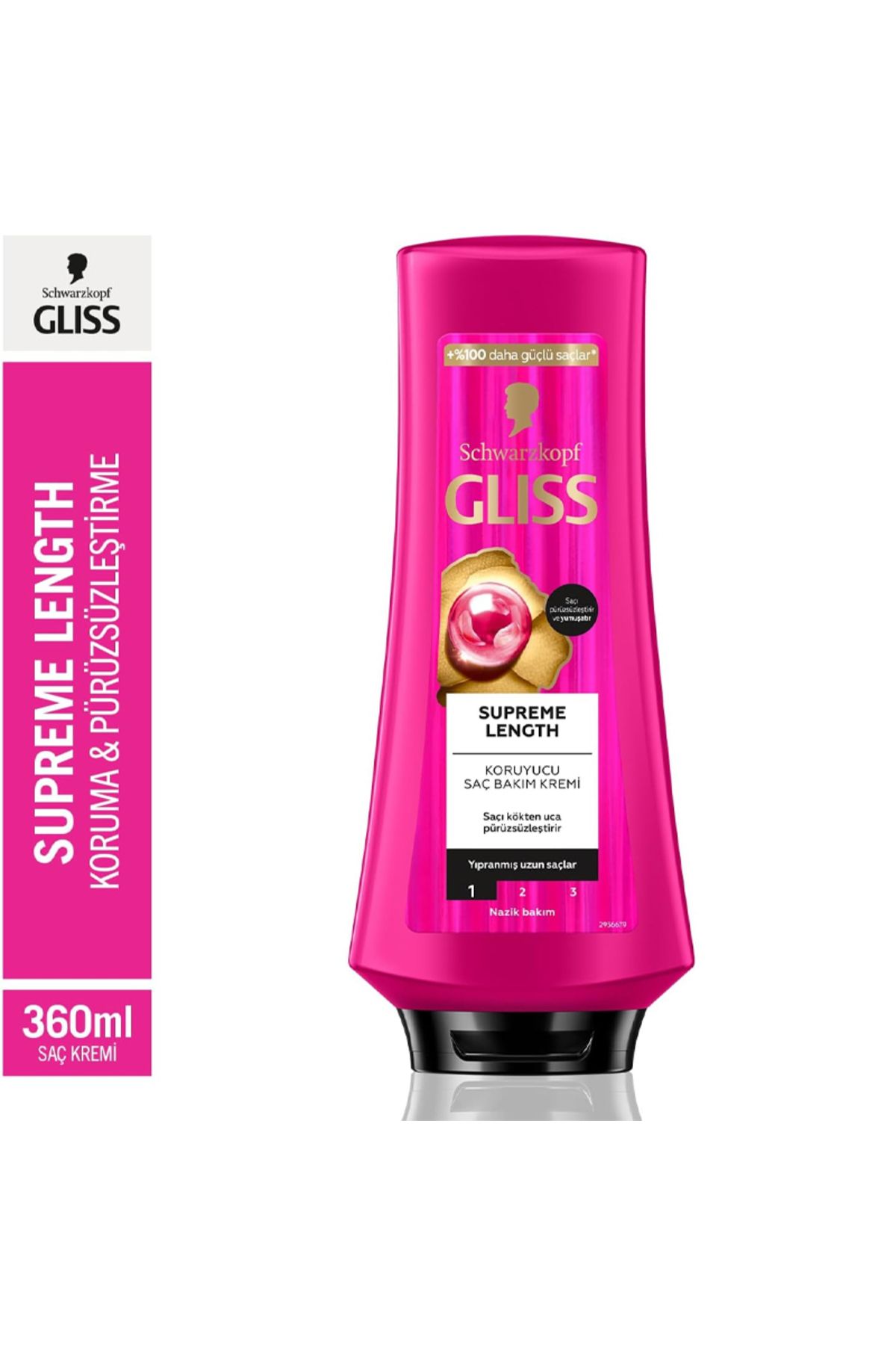 Supreme Length - حالت دهنده 360ml Gliss
