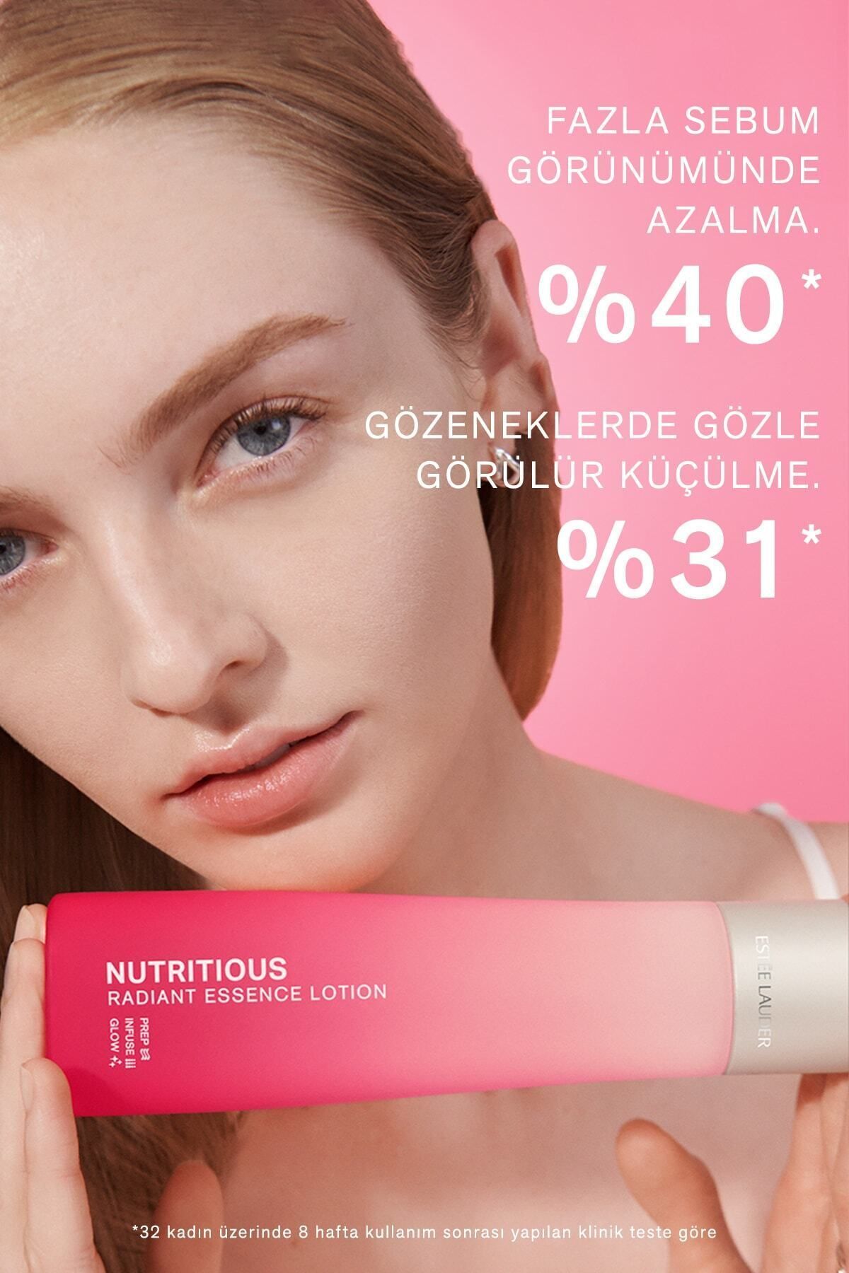 لوسیون مراقبتی کنترل کننده روغن مغذی، سفت کننده منافذ اسانس تابشی - 200 میلی لیتر Estee Lauder