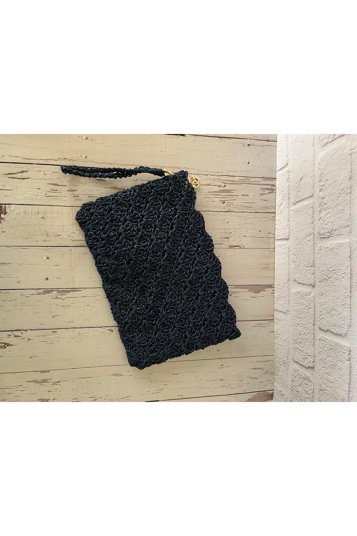 Tisse Örme clutch çanta görsel 2