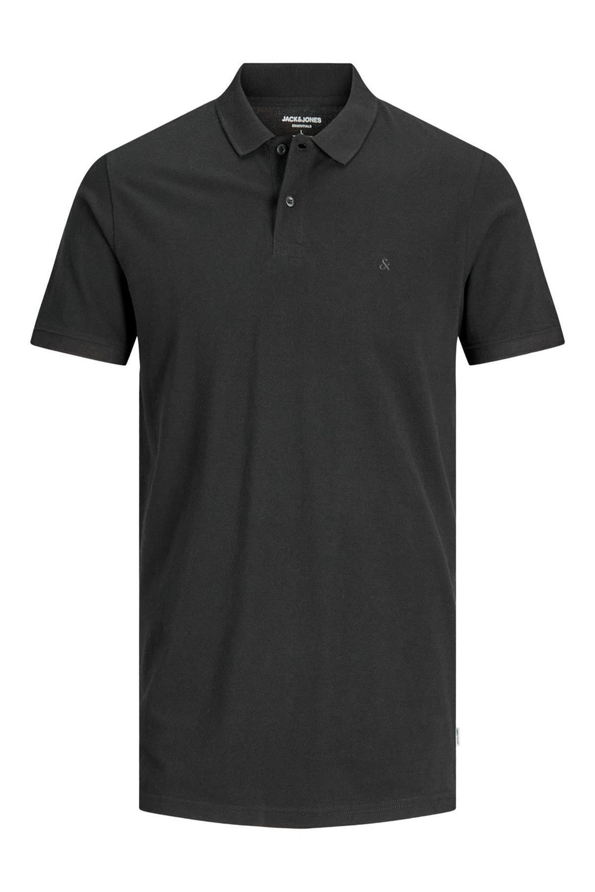 تی‌شرت یقه گرد دو دکمه‌ای جک اند جونز کد 12136516 12191215 جک اند جونز پولوشرت Jack & Jones