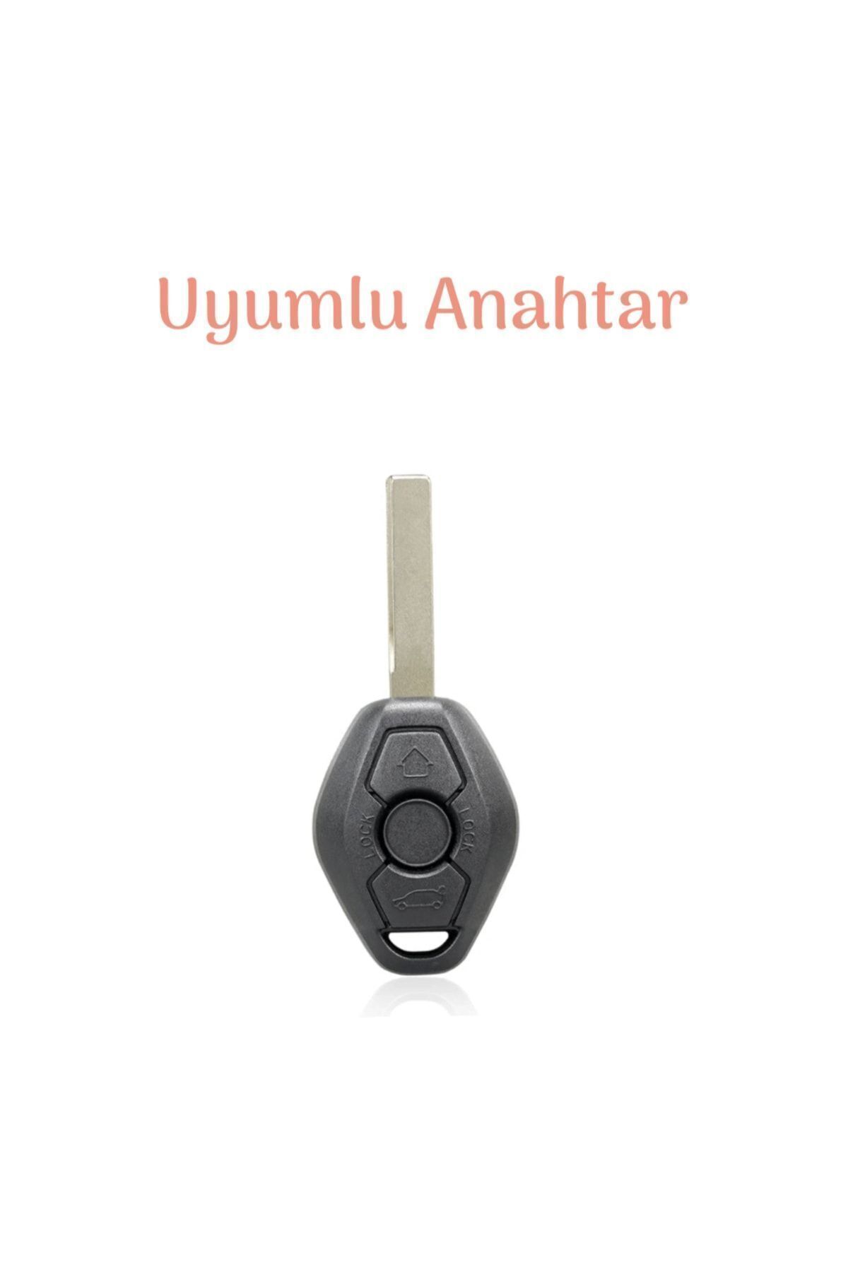 emii auto spare parts-For BMW X3 X5 Z3 Z4 3 5 7 series E38 E39 E46 E83 M5 E36 Key Case Black/Red 5