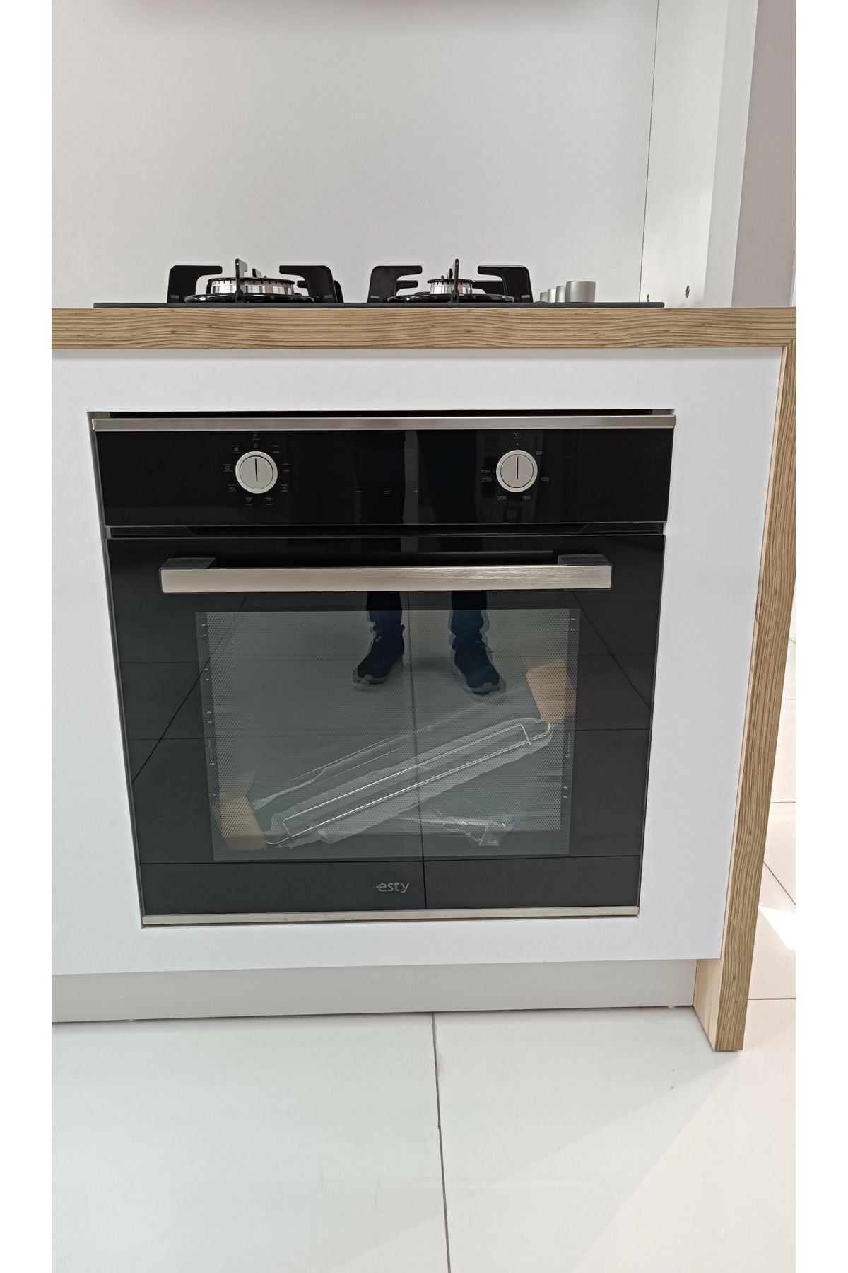 Esty Multifonksiyon Ankastre Fırın AEF6605B01 Siyah