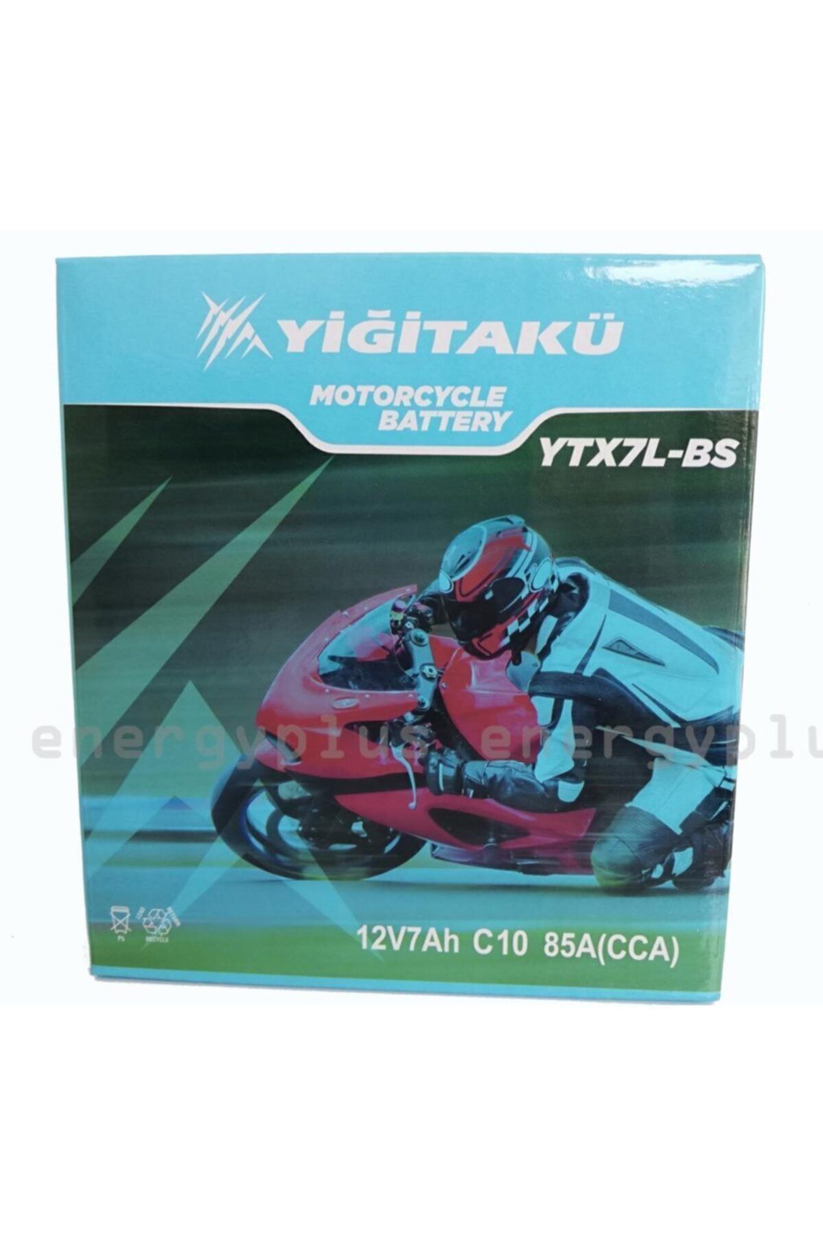 Yiğit 12 V 7 Ah-amper Akü Ytx7l Bs Motosiklet Aküsü