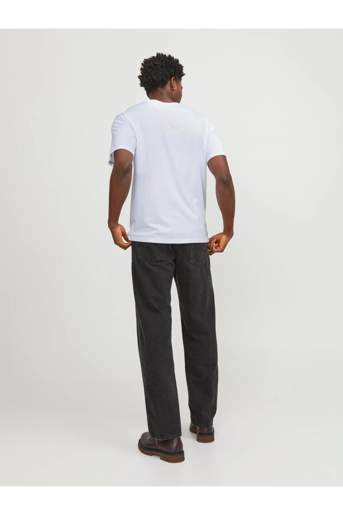 تیشرت مردانه راسته آستین کوتاه | جک اند جونز Jack & Jones 4YETSBS35435 - تصویر 3