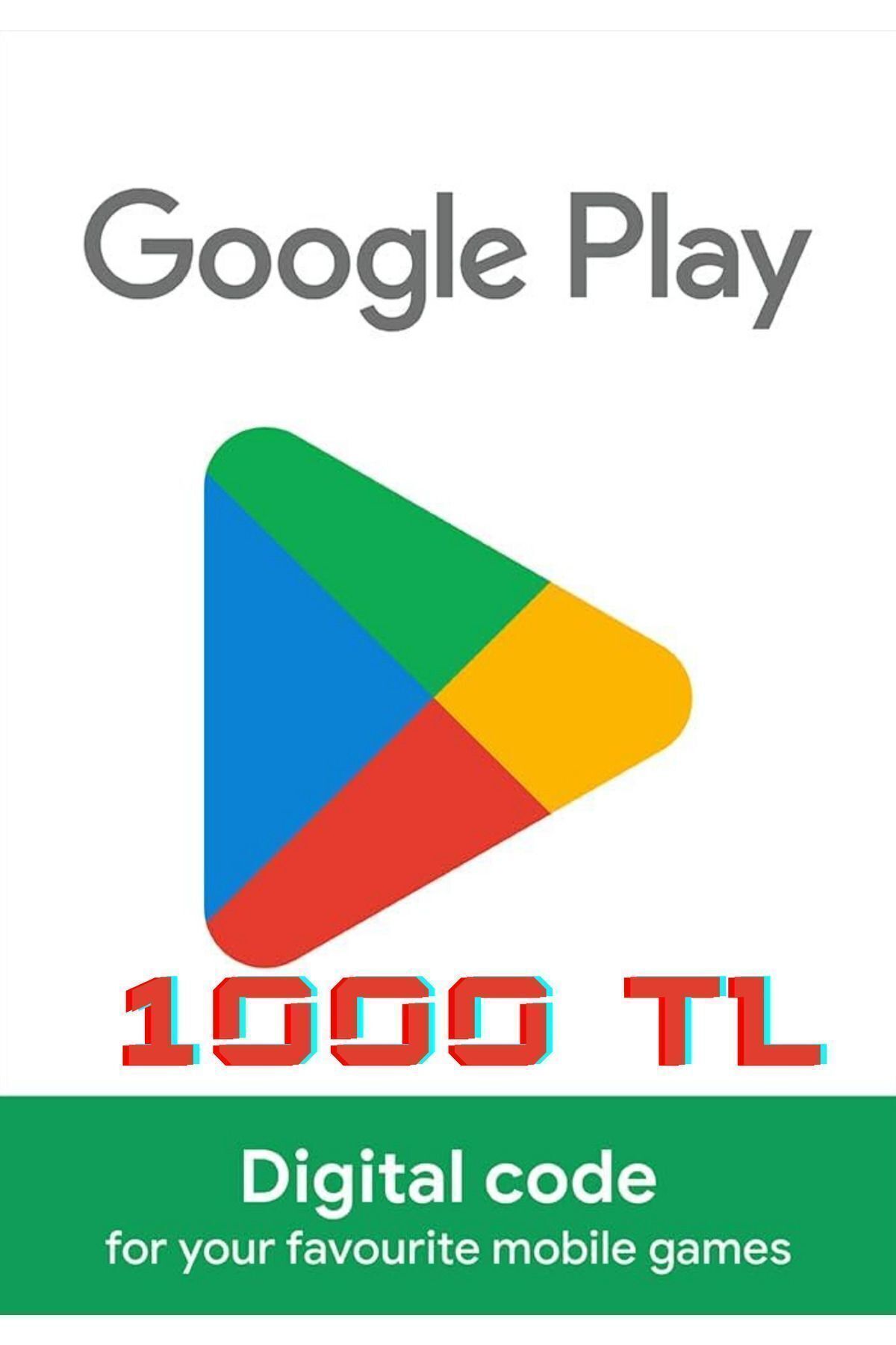 Google Play 1000 TL