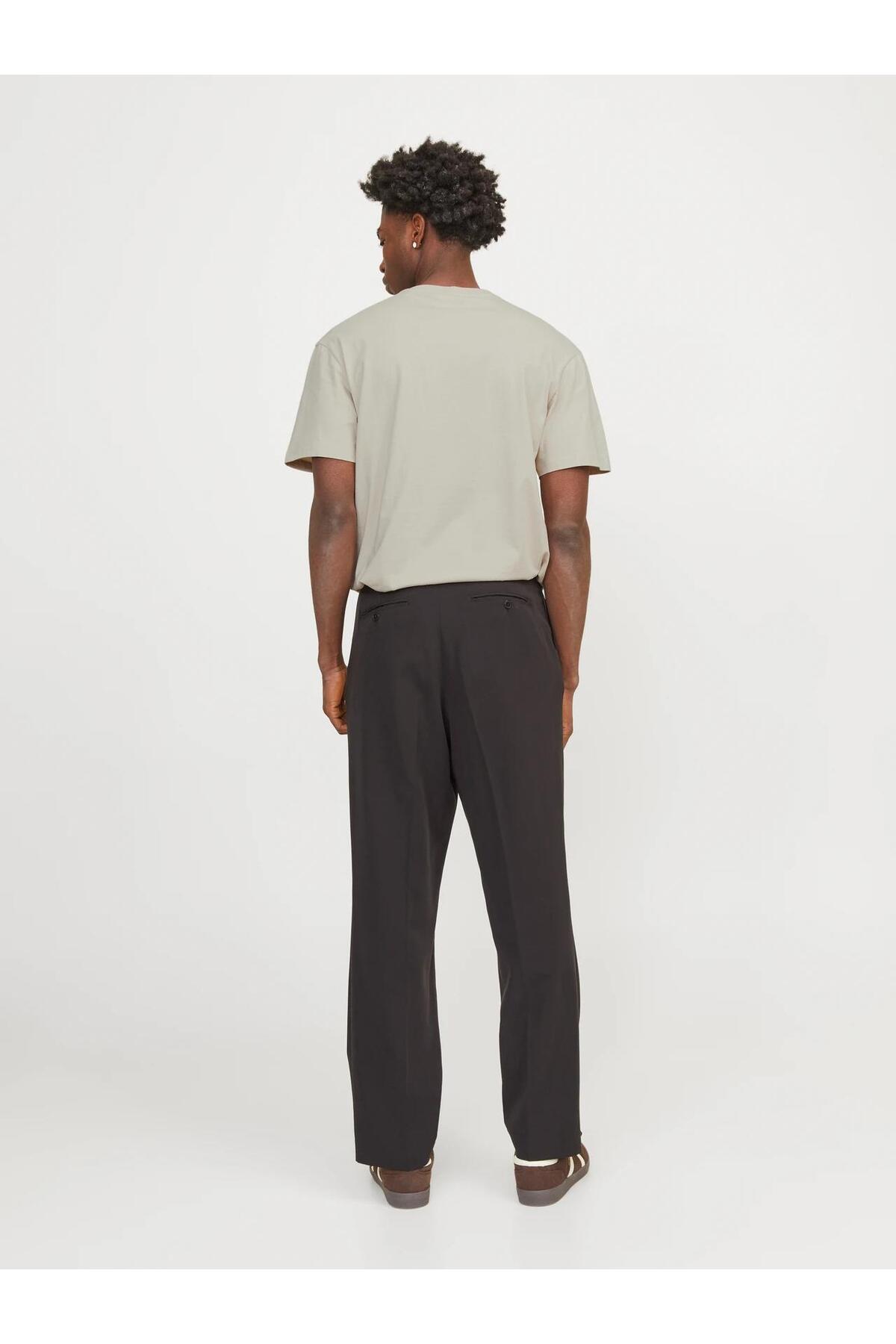 تیشرت مردانه بژ جک اند جونز | 4YETSBS35579 اورجینال - تصویر 3