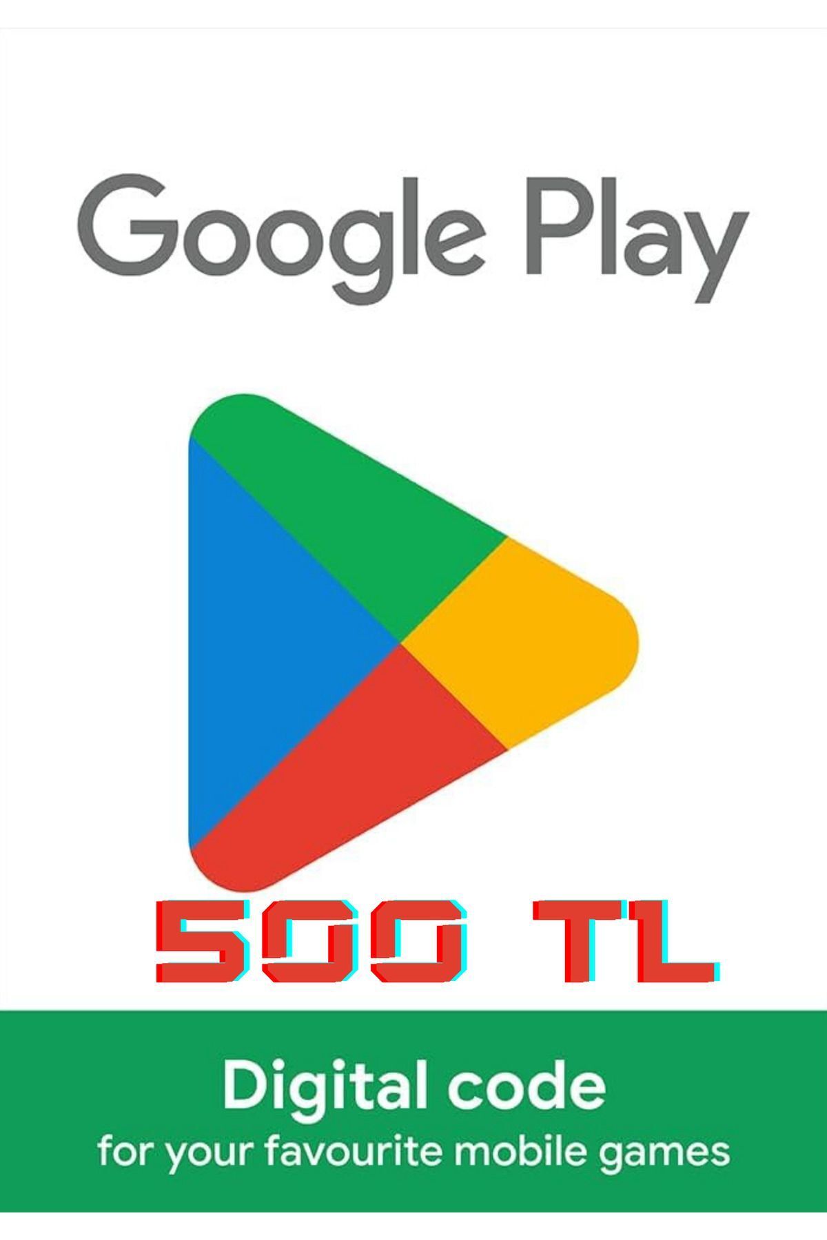 Google Play 500 TL