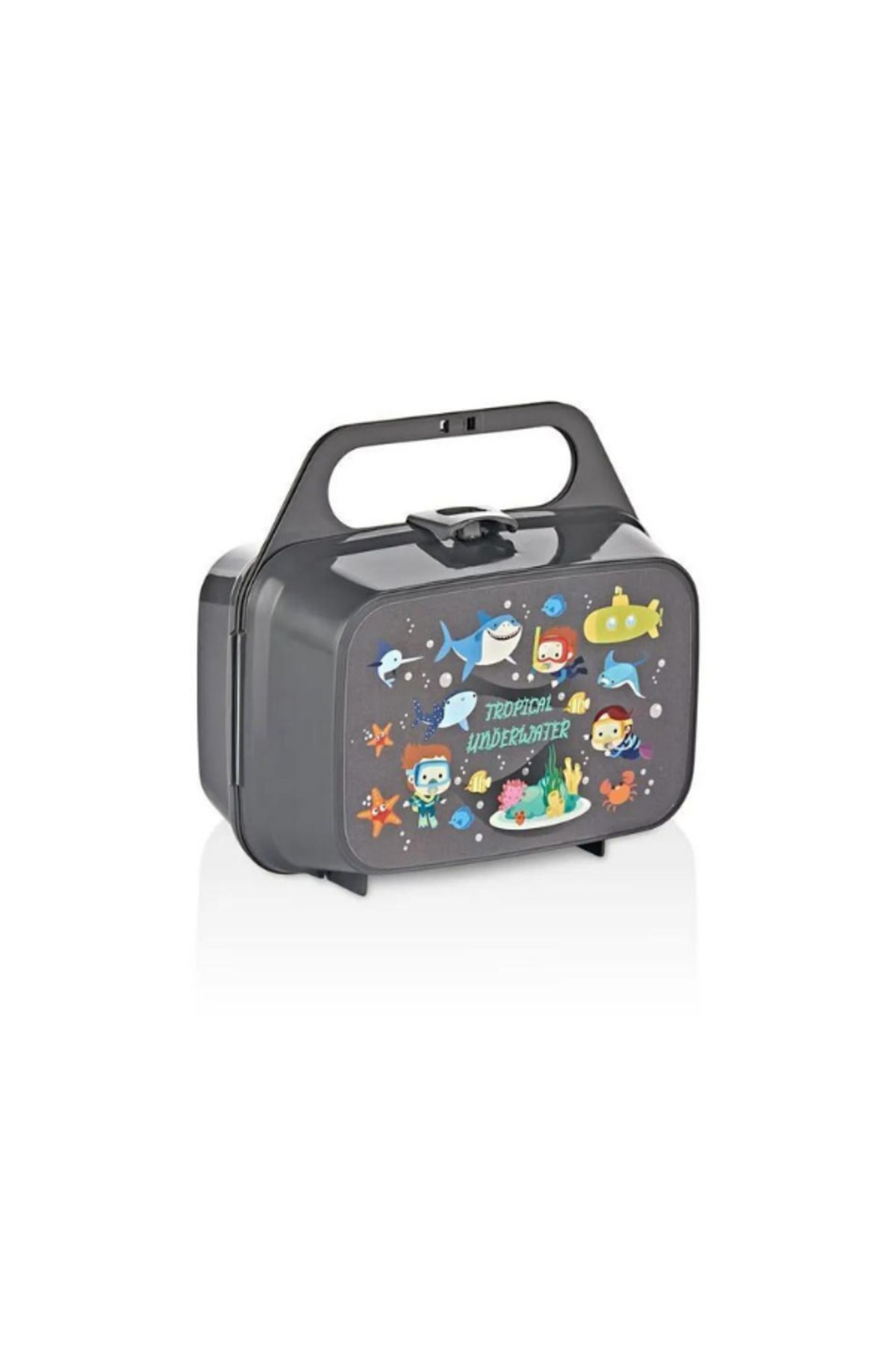 BuNeBox-Portable Patterned Lunchbox - 4 Compartment Lunch Box and Food Storage Container 5