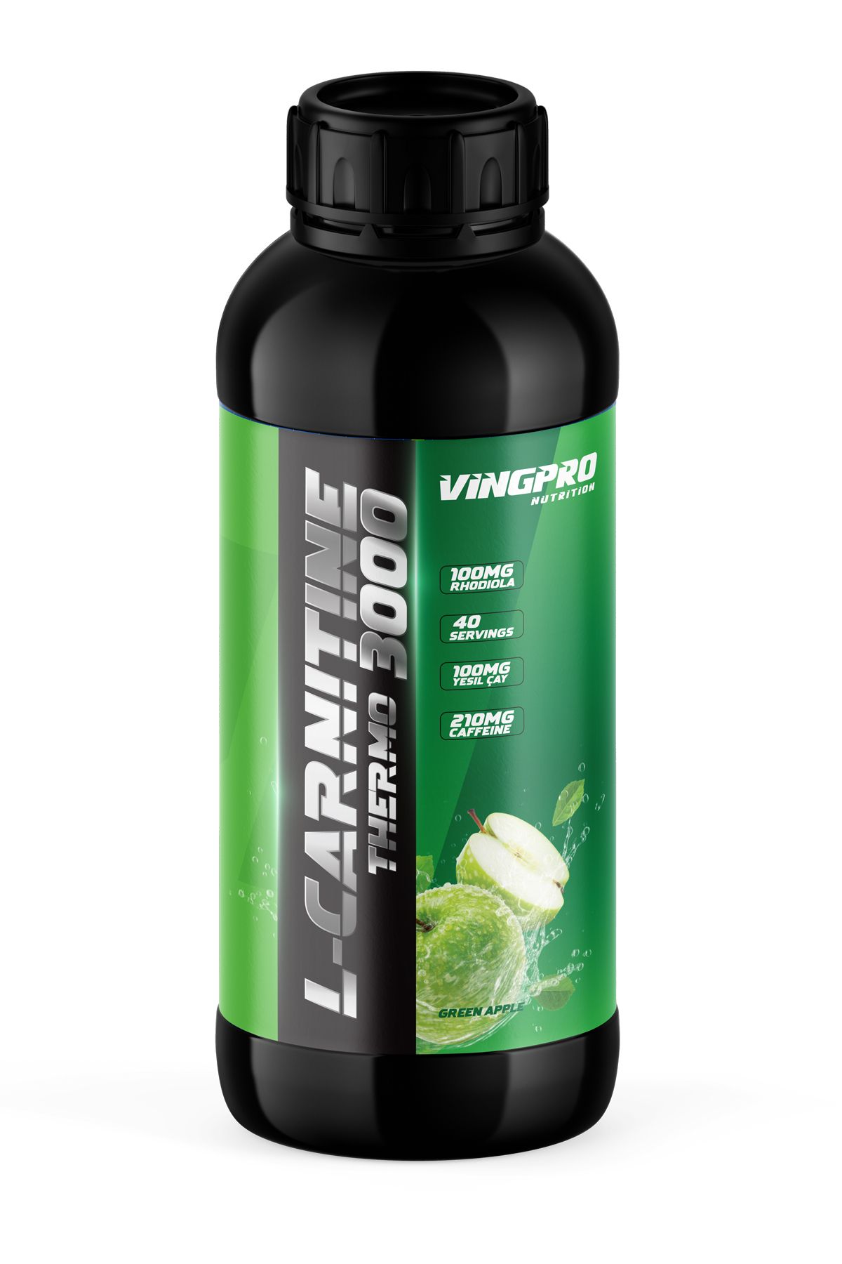 vingpro L-carnitine Thermo 3000 Mg Yeşi?l Elma Aromali