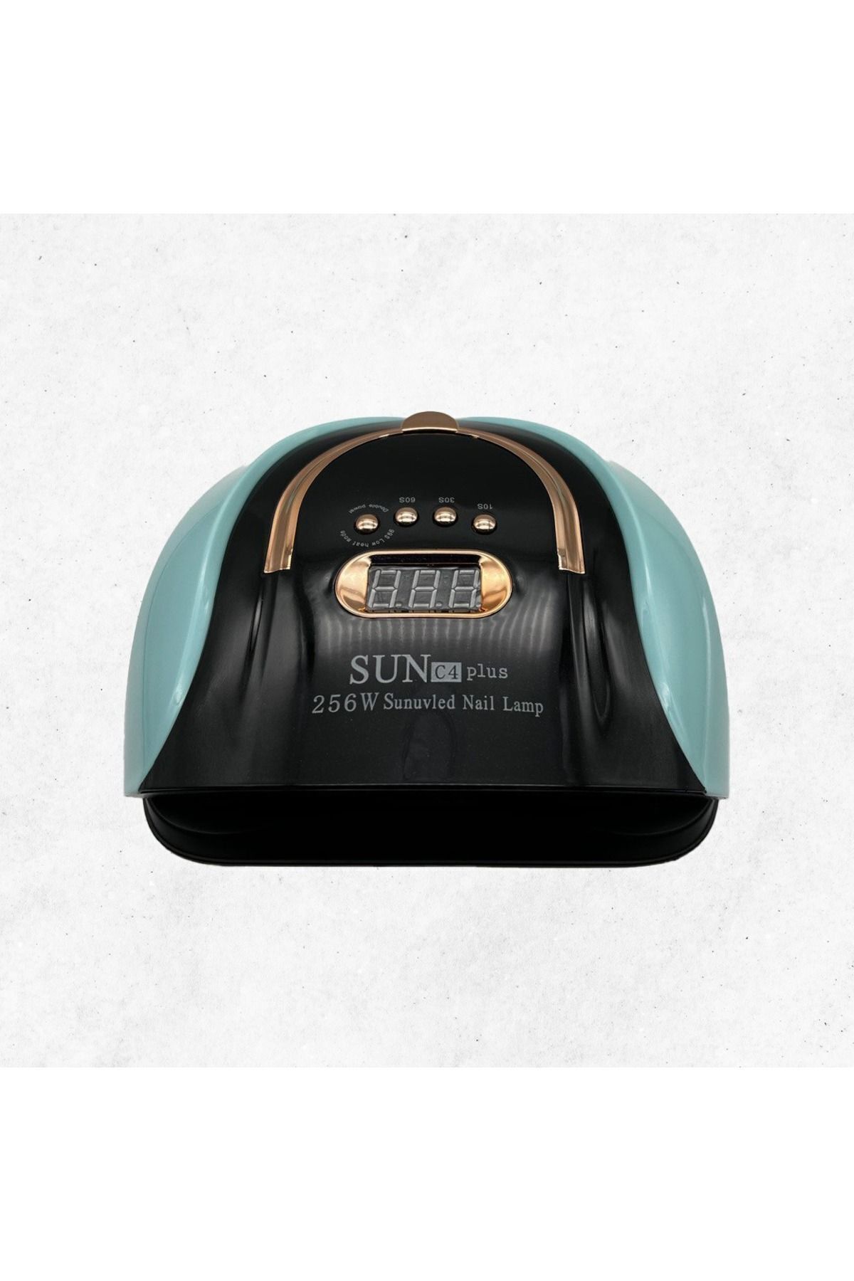 دستگاه SunC4 Plus UV LED - لاک دائمی و خشک کردن ناخن مصنوعی با 256 وات! (رنگ سبز نعنایی) SUN UV LED Nail Lamp