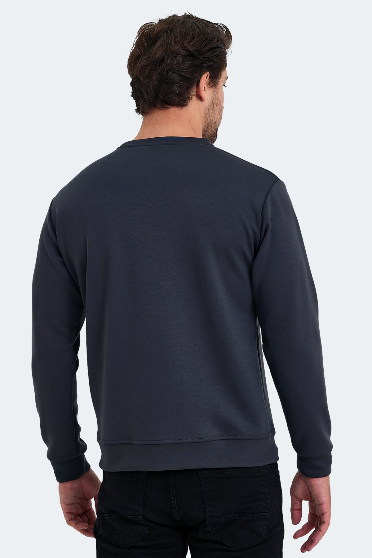 سویشرت مردانه خاکستری KLARIS I Slazenger