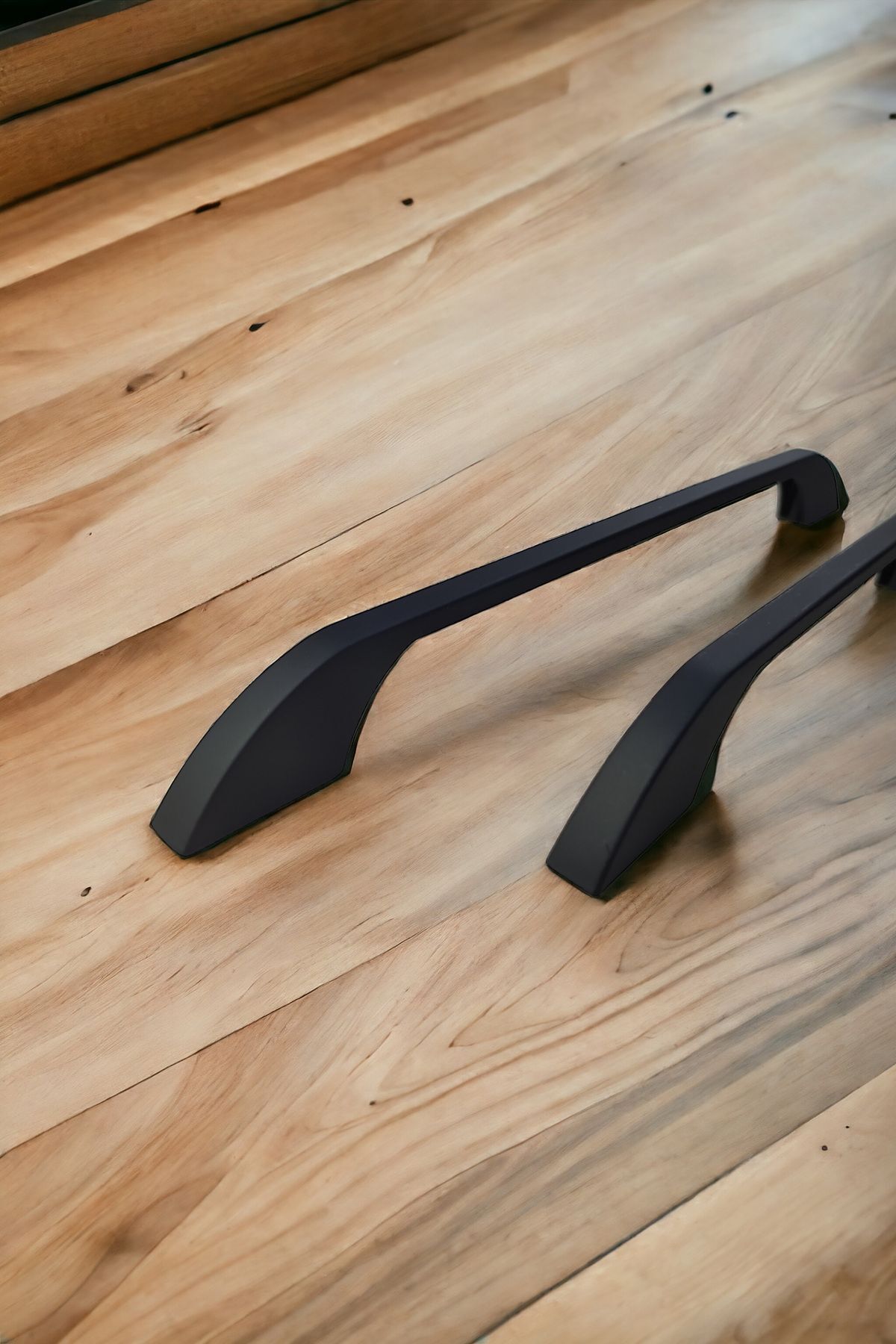 Dizaynhouse-192 mm Black Zebra Model Drawer Handle, Elegant Metal Drawer and Cabinet Handle 7