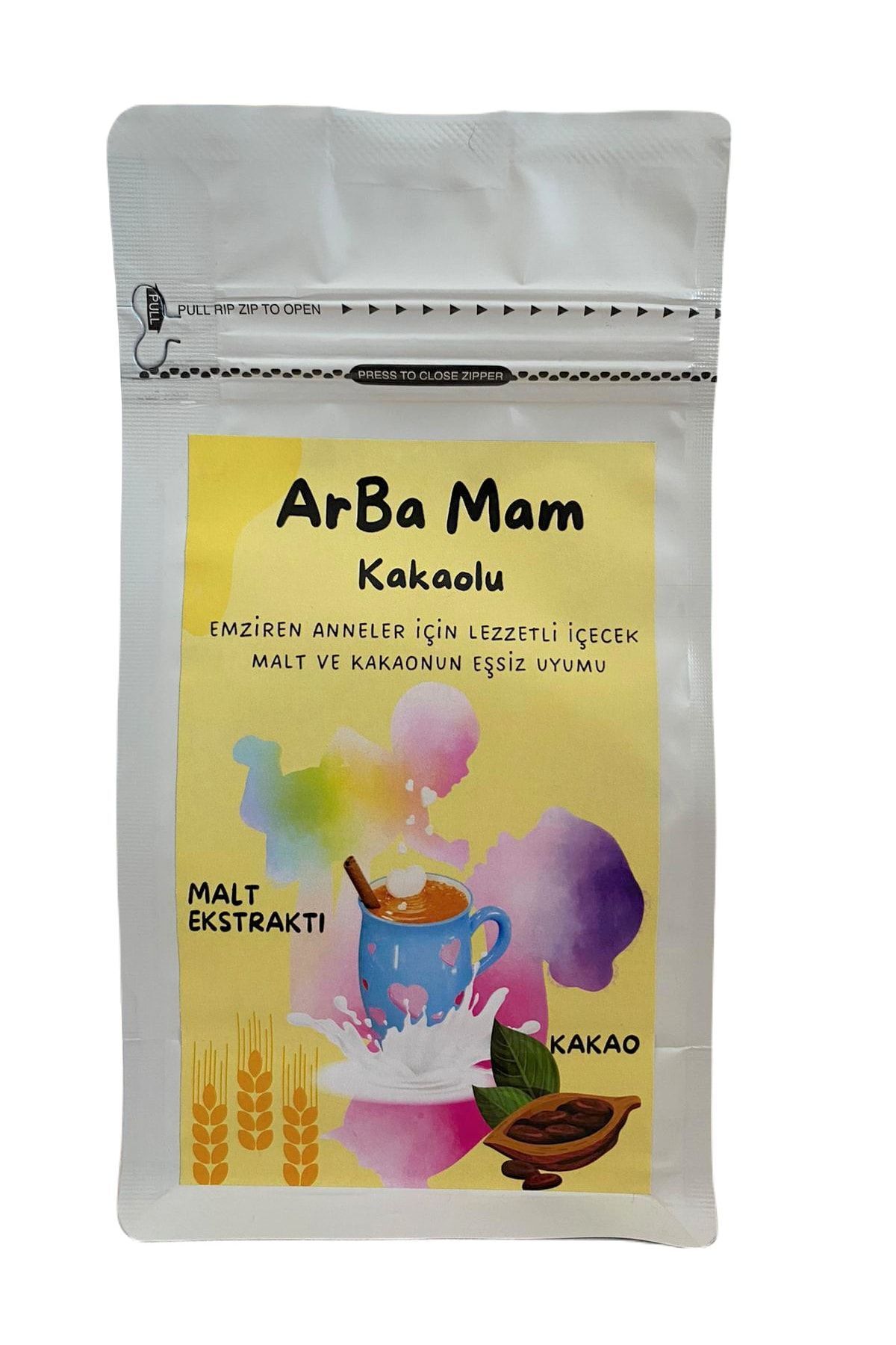 Arba Anne Sütü Artırıcı (KAKAOLU MALT VE BİTKİSEL IÇERİKLİ TOZ KARIŞIM)