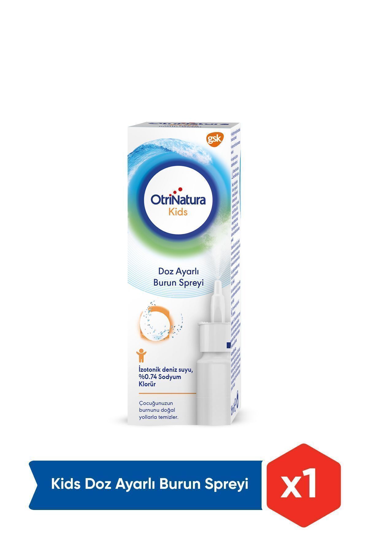 Otrinatura Kids Doz Ayarlı Burun Spreyi 15 Ml