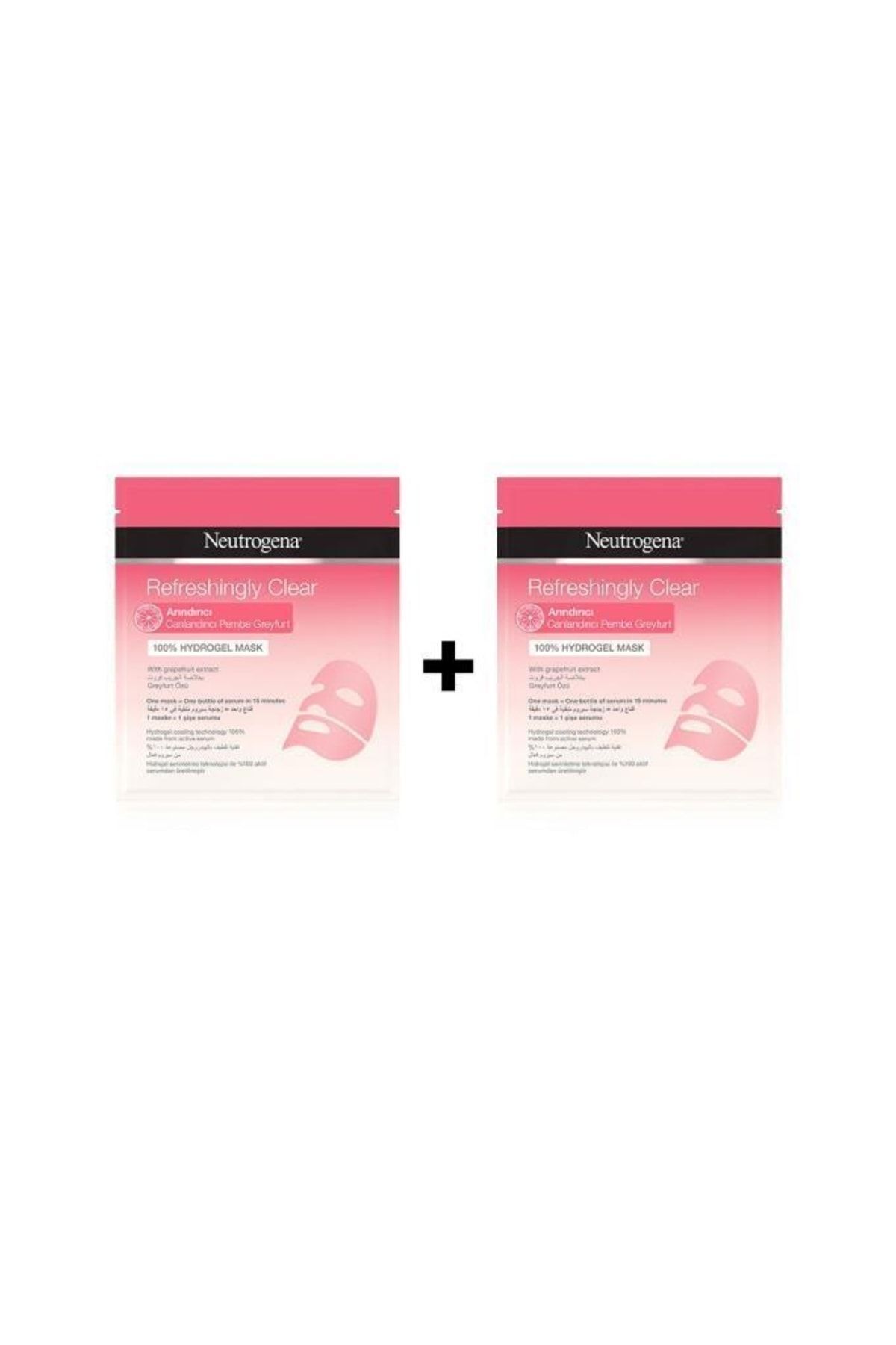 Neutrogena-Refreshingly Clear Pink Grapefruit Purifying Hydrogel Mask 30 Ml X2 PKTNTRCHDMSK 2