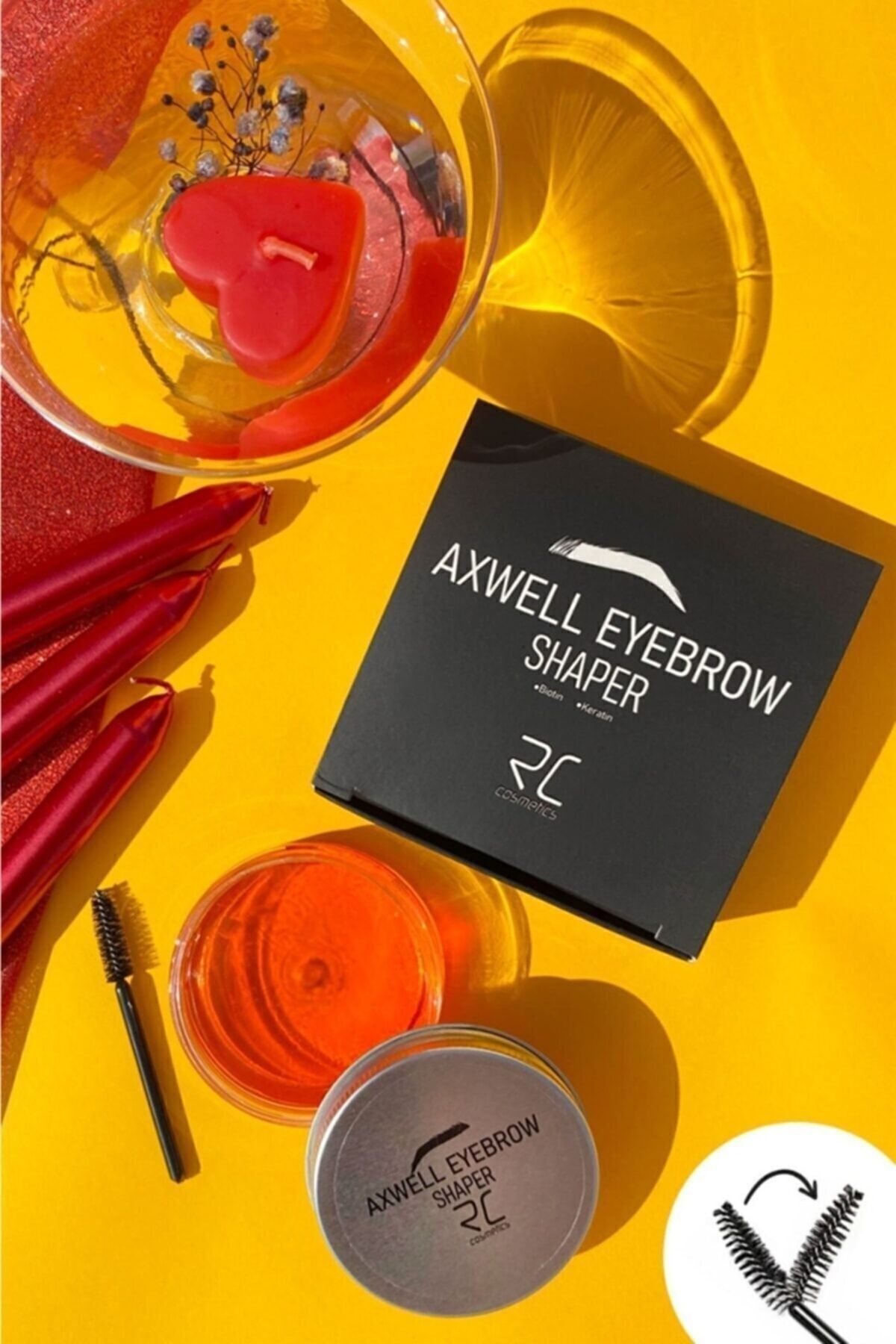 AXWELL Kaş Şekillendirici Wax Kaş Sabitleyici 50 Ml