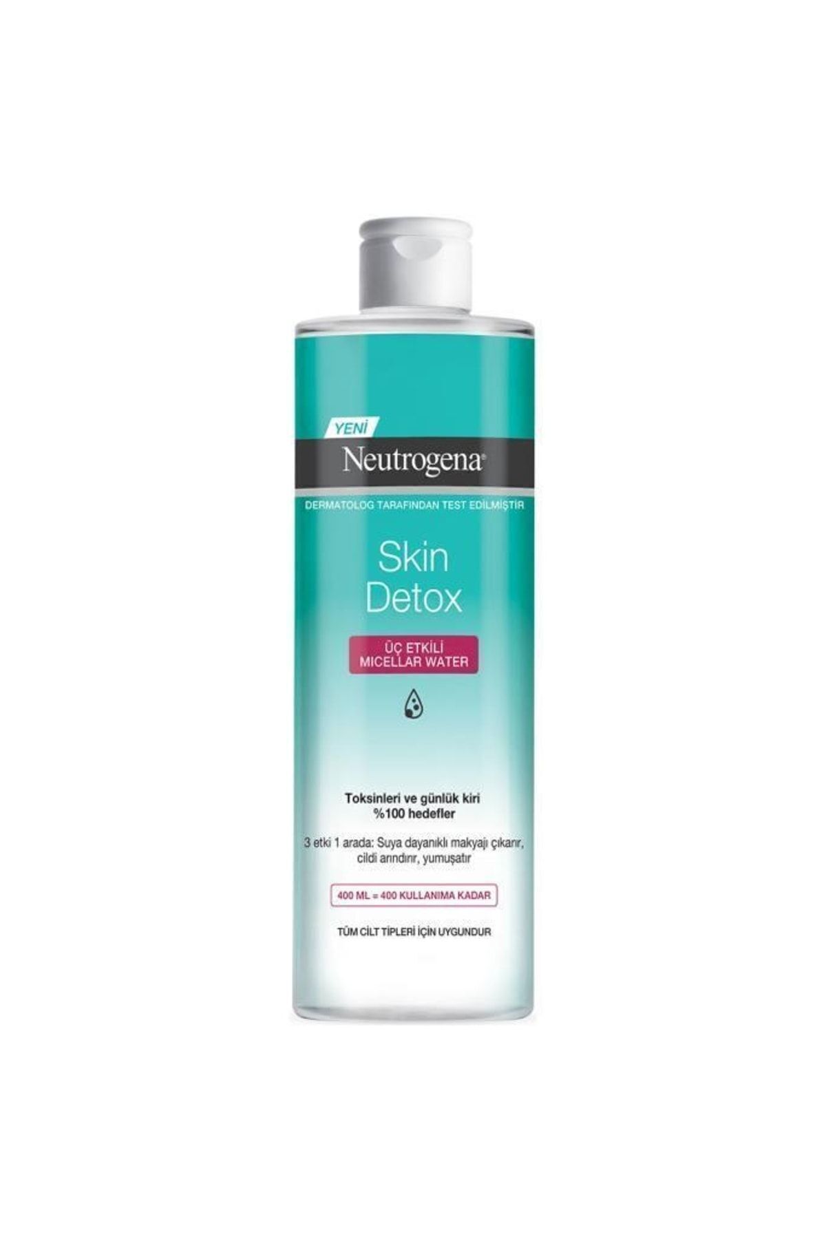 میسلار واتر دتاکس پوست 400 میلی لیتر Neutrogena