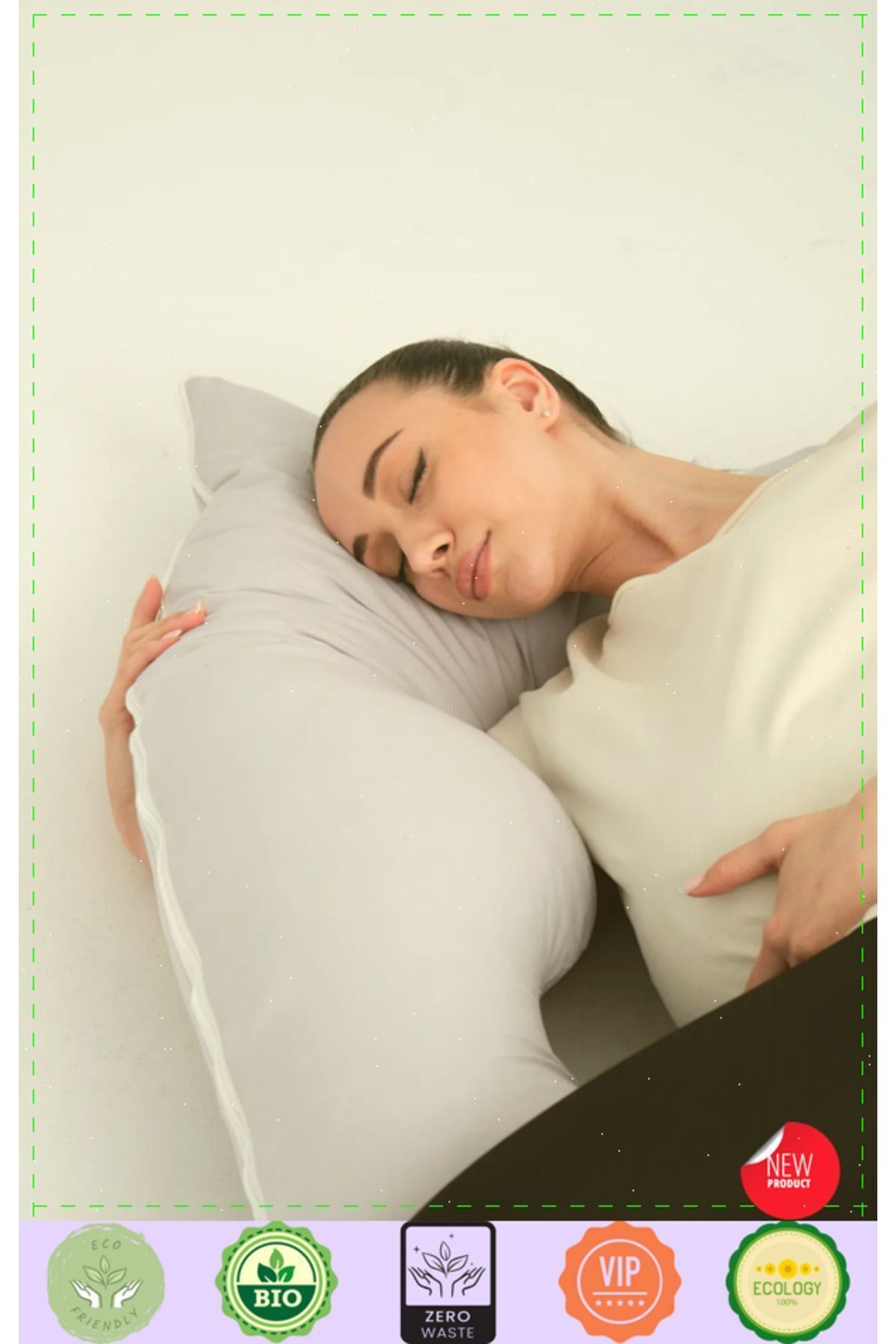 Genel Markalar Bel Boyun Göbek Destekli Hamile Destek Yastığı Bacak Yastığı Hamile Uyku Yastıgi Hamile Yastıgi fotoğrafı 5 (önizleme)