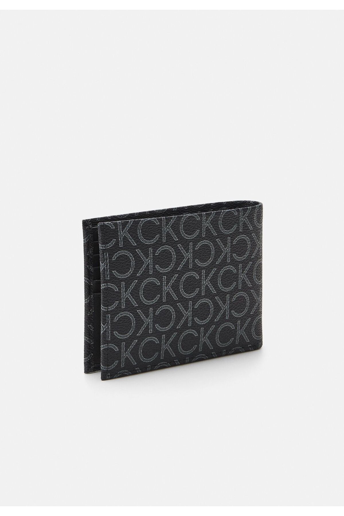 Calvin Klein-Black Men's Wallet - Large Size, Mono Bifold, 5cc Coin, K50k 511671 2