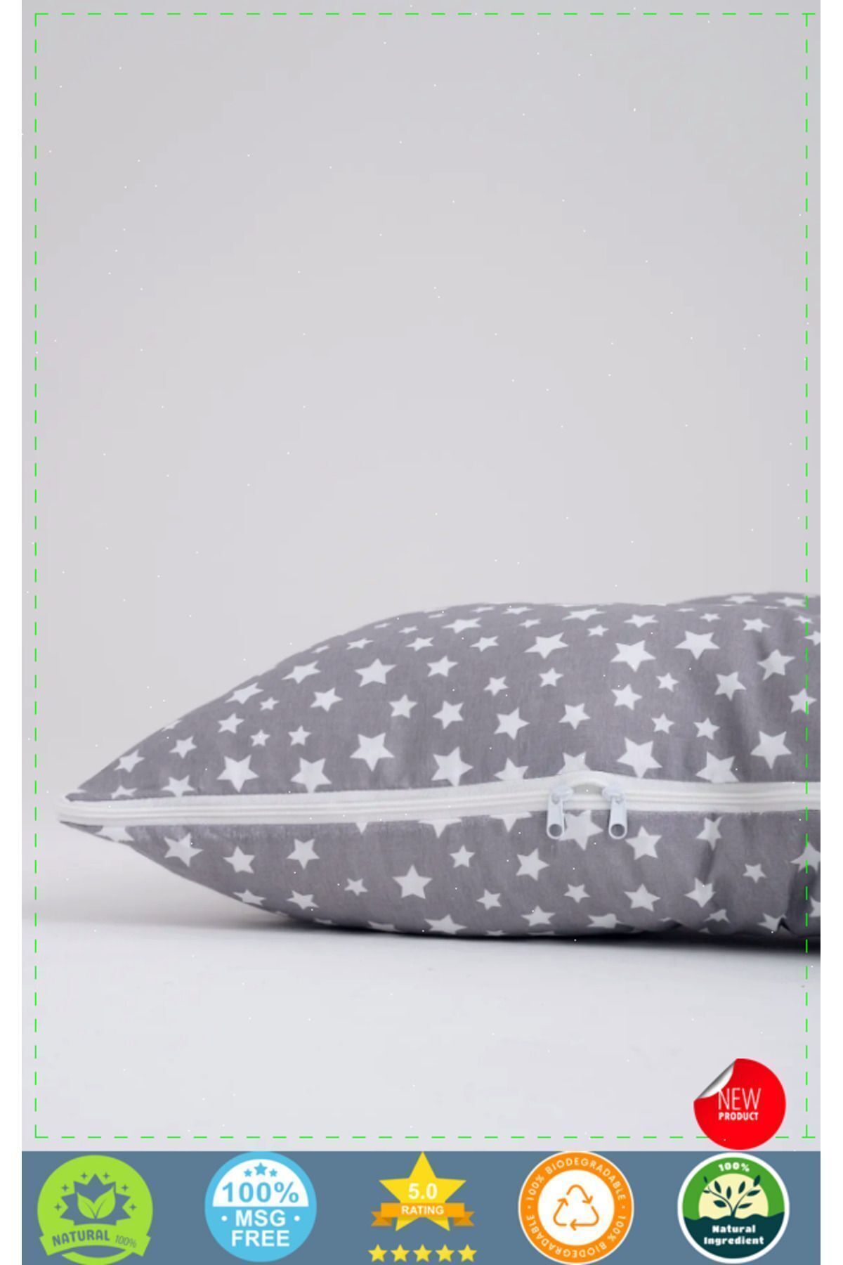 OMZ Hamile Yastığı Destekli Uyku Emzirme Minderi Gebelik Minder Ve Hamilelik Yatak Hamile Uyku Yastıgi fotoğrafı 5 (önizleme)