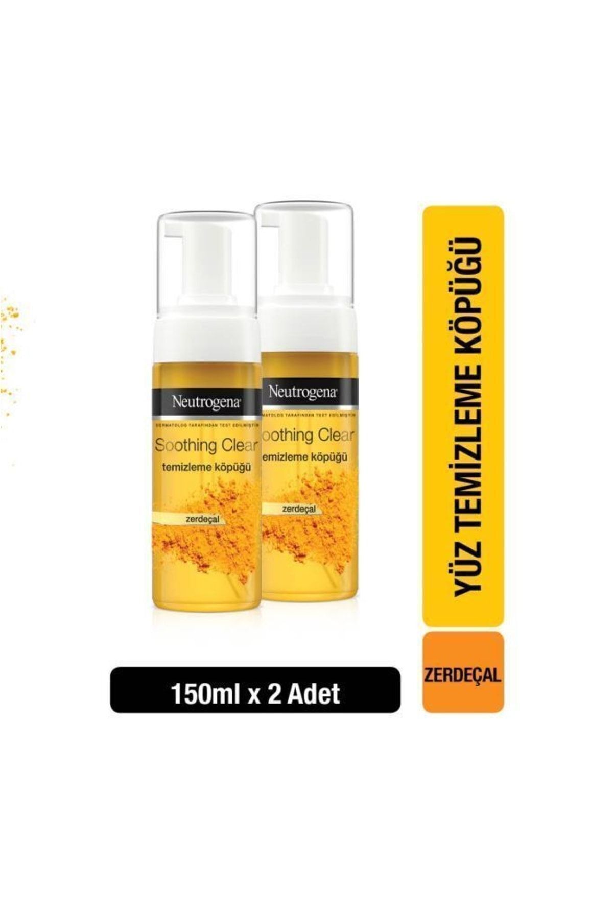 فوم پاک کننده صورت Soothing Clear Turmeric 150ml Neutrogena