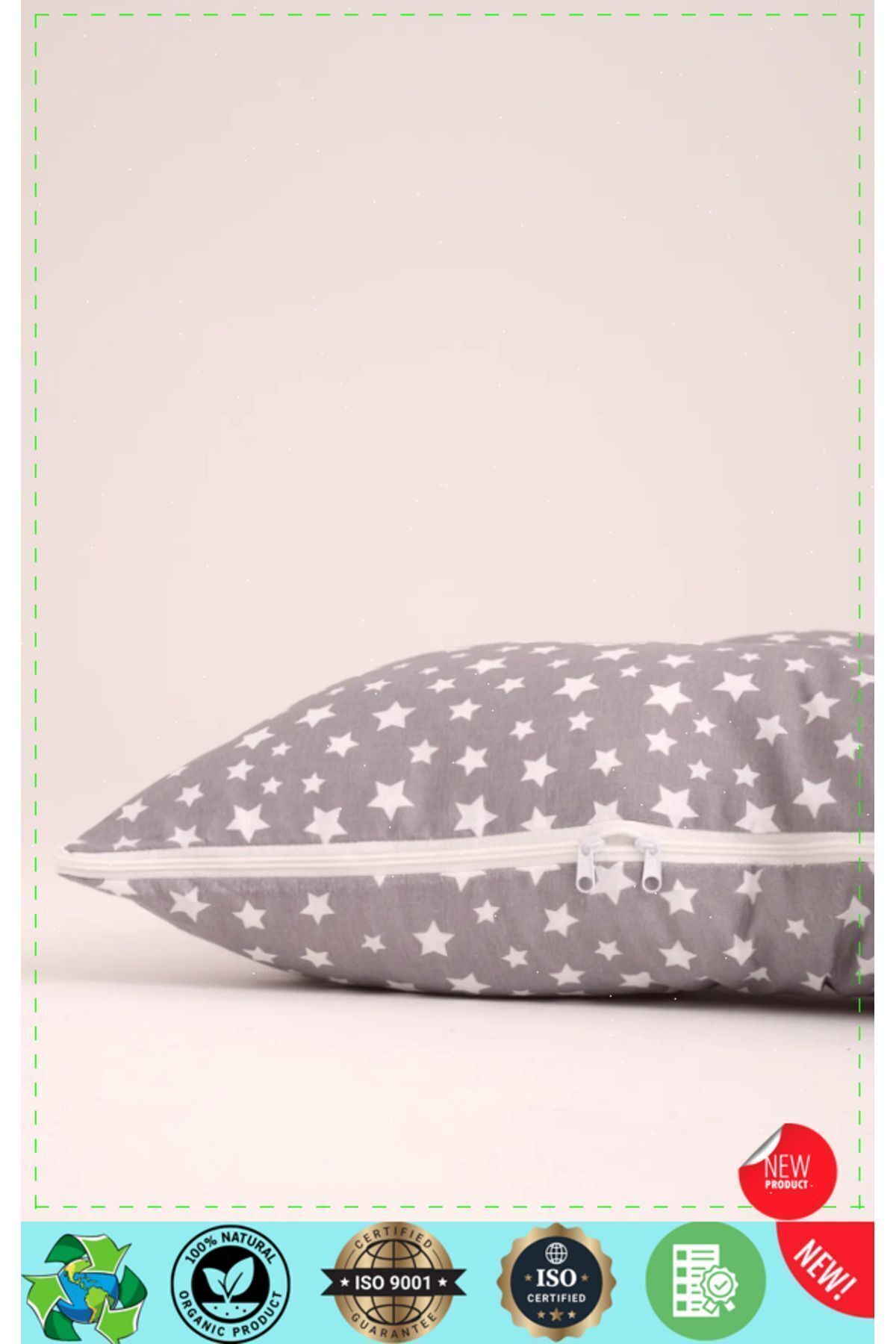 OMZ Destekli Hamile Yastığı Sırt Kalça Bacaklar ve Göbek Desteği Gebelik Minderi Hamile Uyku Yastıgi fotoğrafı 6 (önizleme)