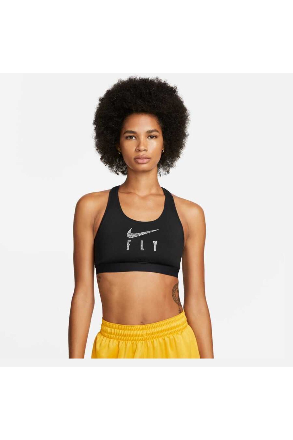 Nike Dri Fit Swoosh Fly Women s Sports Bra ROSES BIBER Trendyol