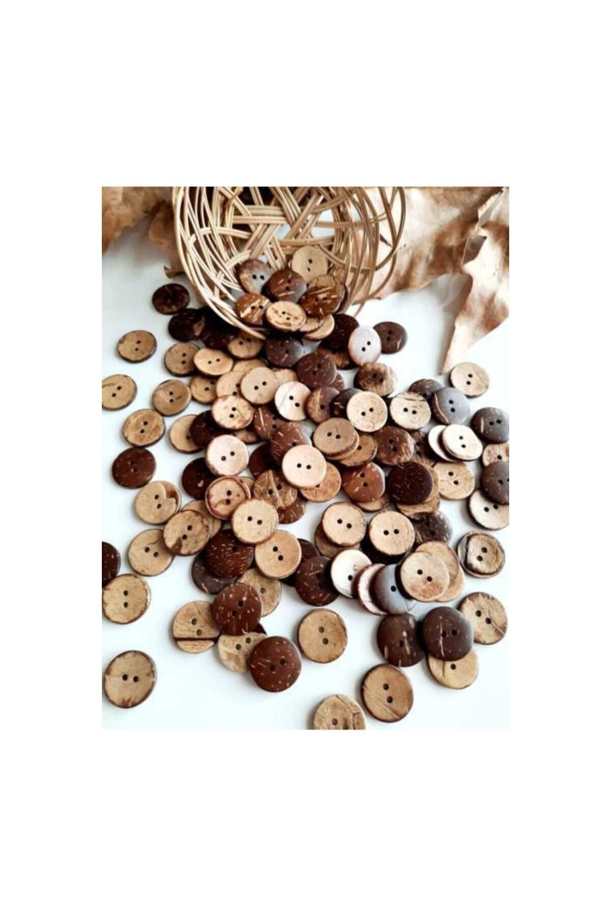 Genel Markalar Coconat ( Kokonat ) Düğme 13 mm 20 Boy ( 35 Adet)