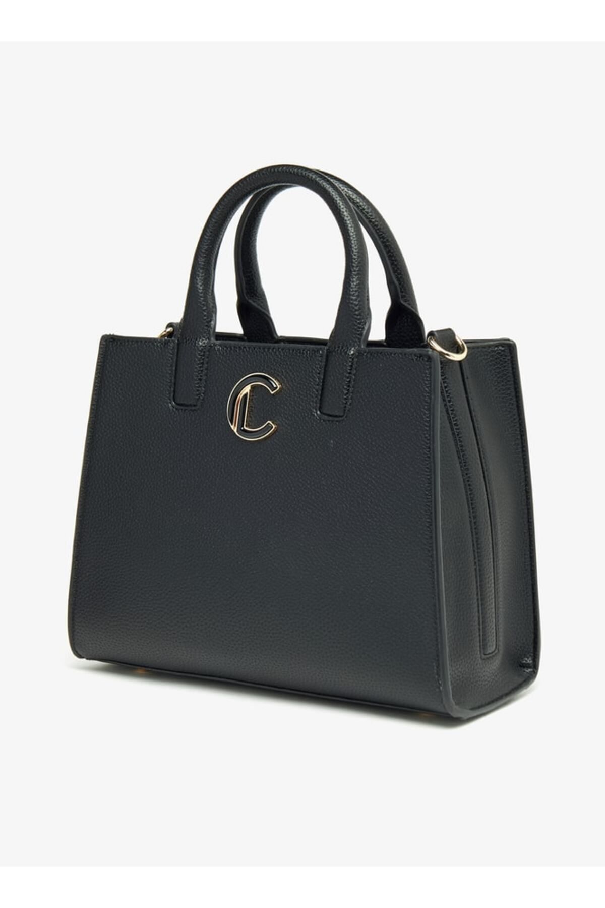 Le Confort-Textured Tote Bag with Zip Closure and Handles 3