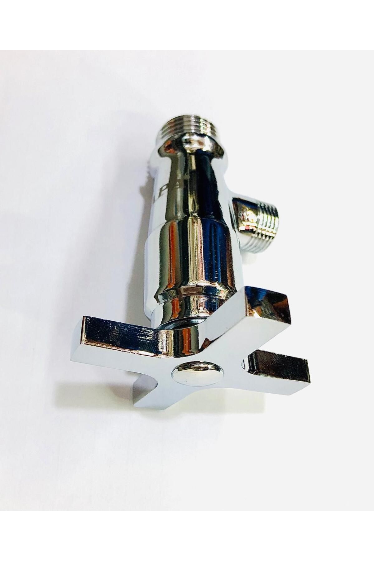 ÇAPA Pirinç (SARİ) Klozet Taharet-ara Musluğu 3/8 Çıkışlı Aç-kapat Firma Garantili Paslanmaz Ürün