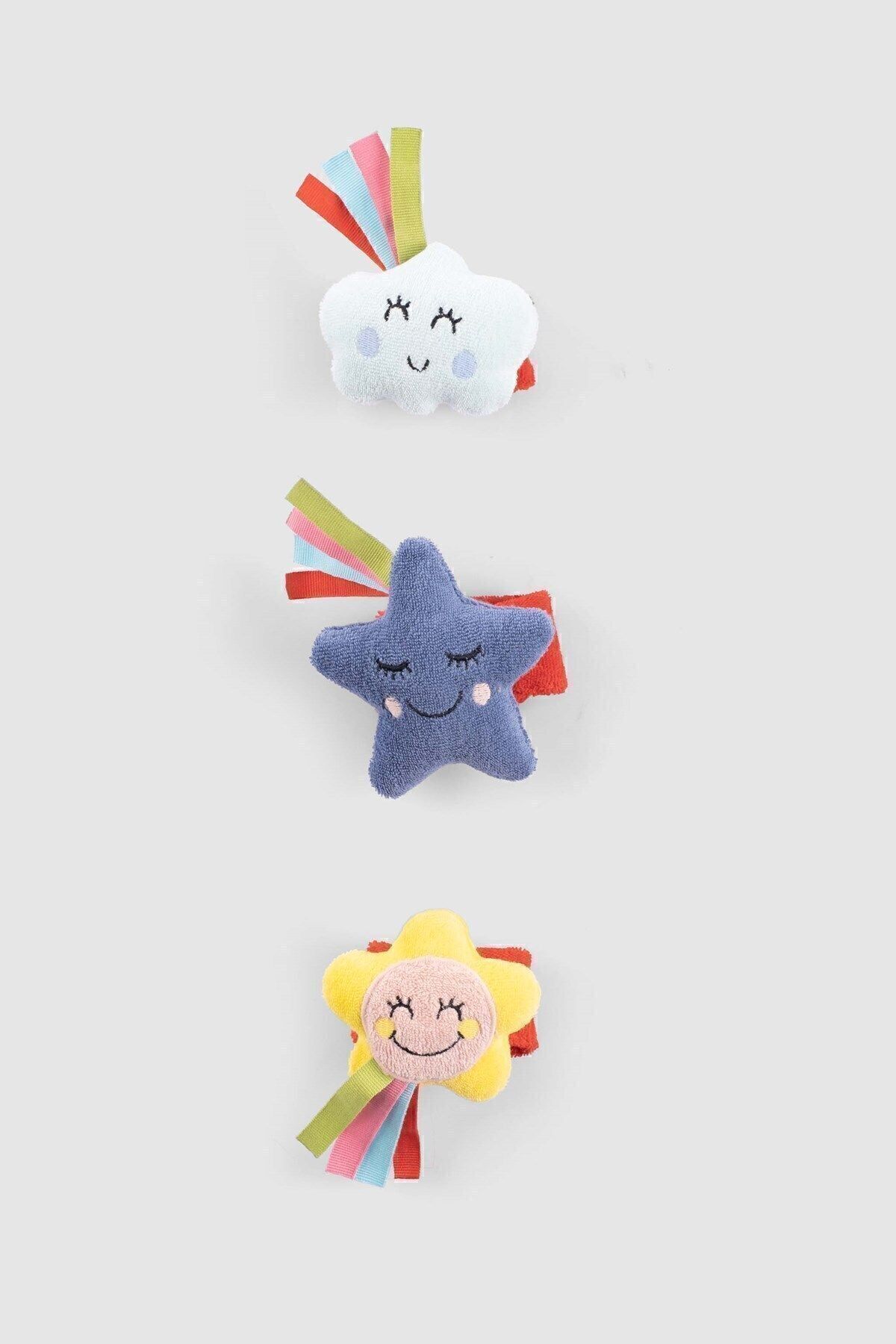 Little Gusto Organik Pamuklu Çıngıraklı Bileklik Seti fotoğrafı 3 (önizleme)