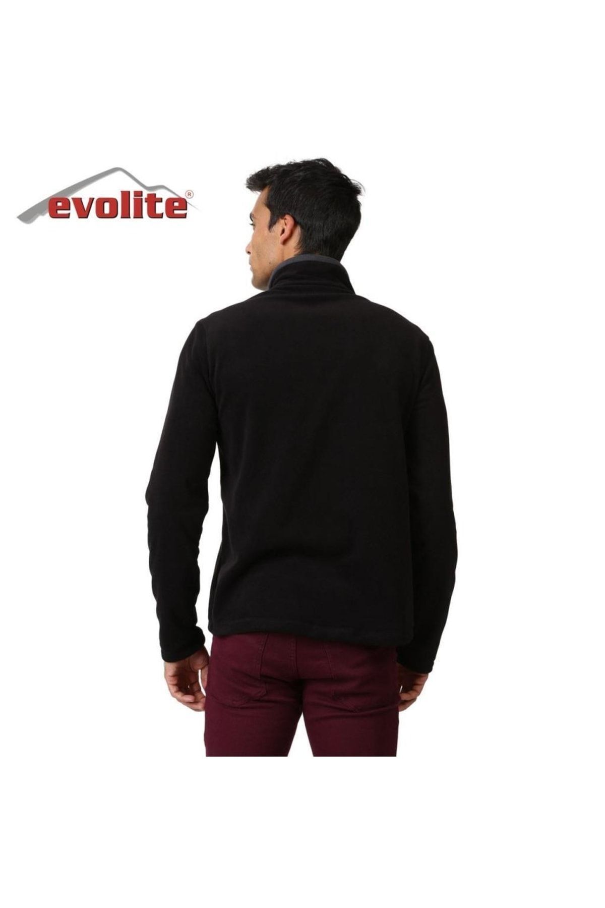 Evolite-Fuga Bay Micro Polar Sweater - Black 3