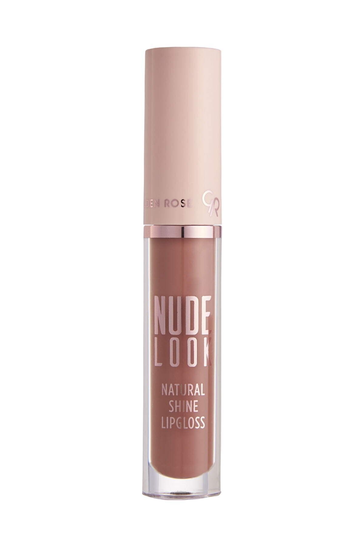 Nude Look Natural Shine Lipgloss No: 01 Nude Delight - Lip Gloss - 8691190967406 Golden Rose