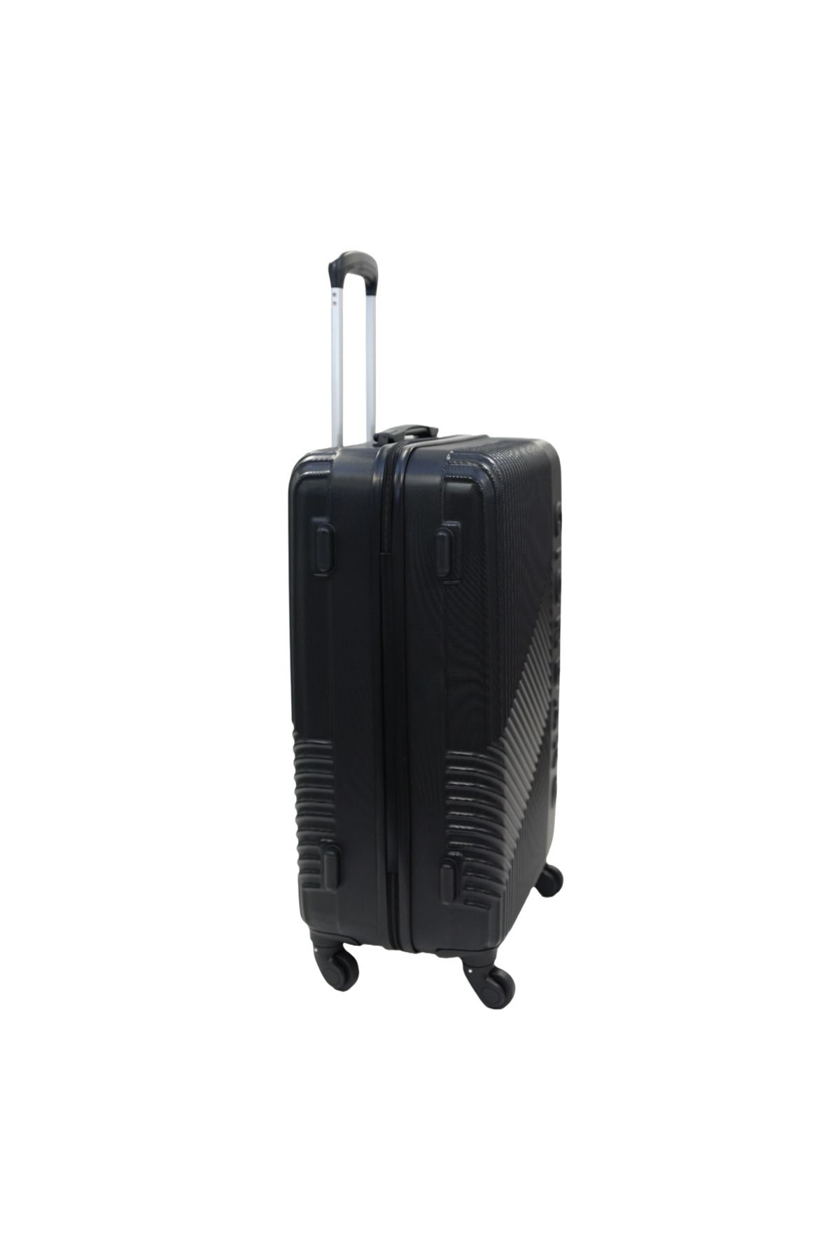 Giordano-Logo Series Medium Suitcase Black, ABS HardShell Lightweight Durable Secure Number Lock. 2