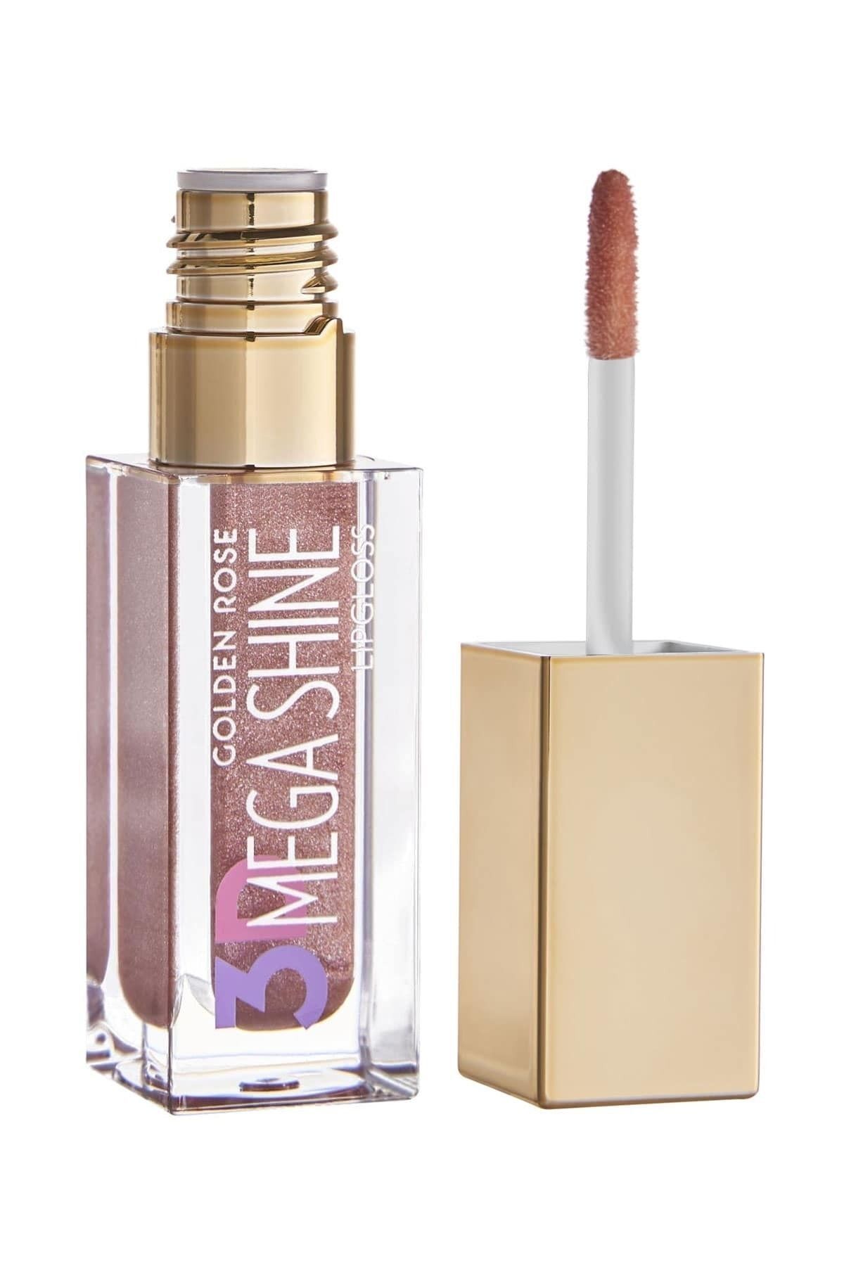 3d Mega Shine Lipgloss No: 119 Sparkle - Sparkling Lip Gloss - 8691190494803 Golden Rose
