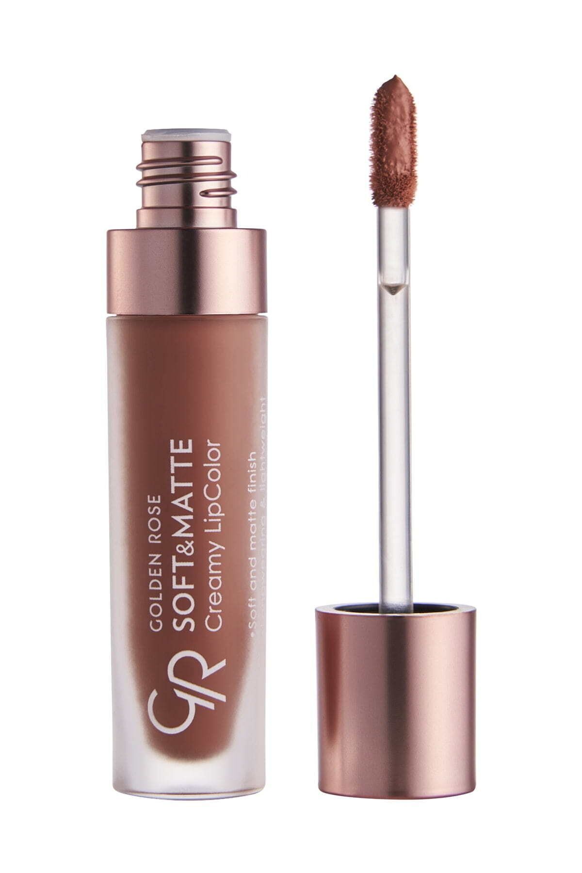 رژ لب کرمی نرم و مات No:103 Cappuccino - Liquid Matte Lipstick - 8691190763039 Golden Rose