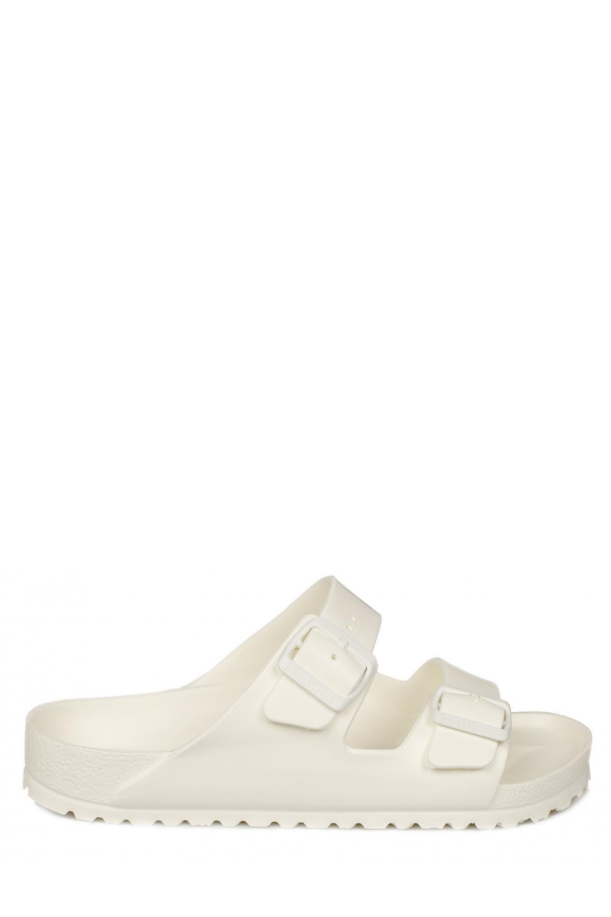 دمپایی بیرکن استاک مردانه اوا سفید  راسته      لباس خانگی | Birkenstock V1-354 ARIZONA-E-M DM - تصویر 2