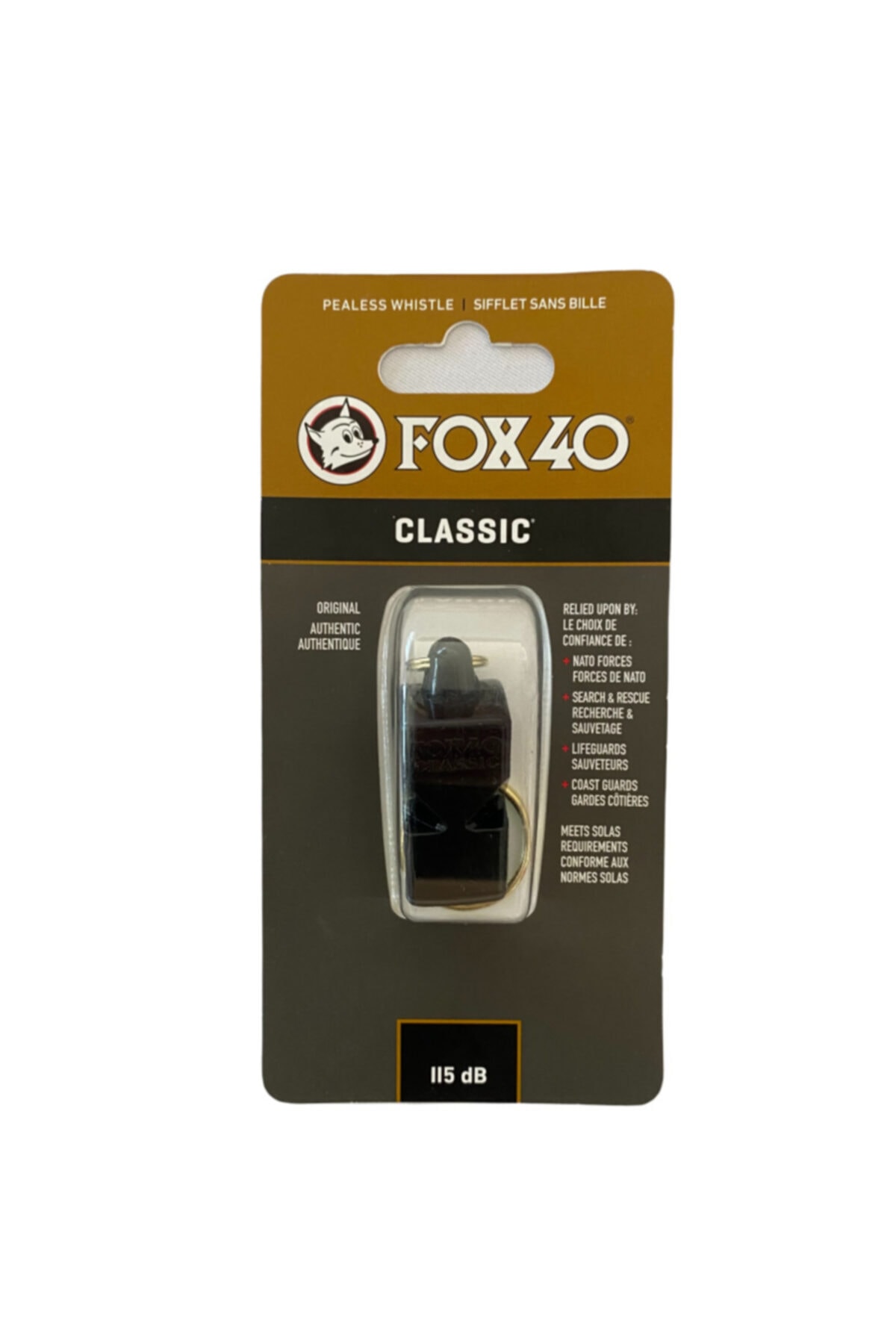 FOX 40 Classıc Offıcıal Siyah Unisex Düdük