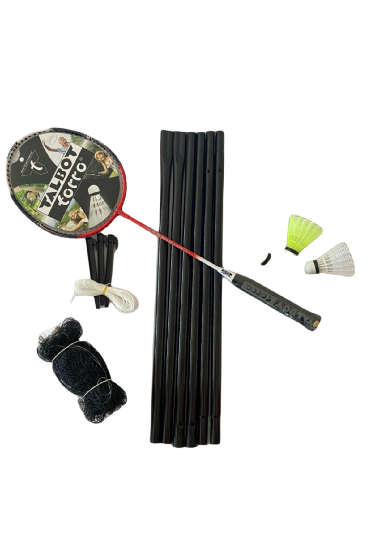 TALBOT-4-Piece Racket and Mesh Attacker Set 2