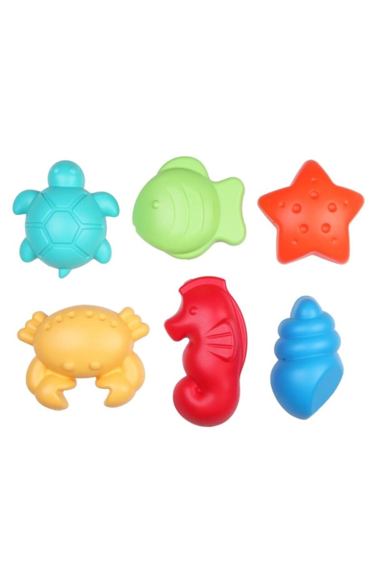 Genel Markalar Lets Be Child Deniz Hayvanları 6'lı Kum Kalıbı
