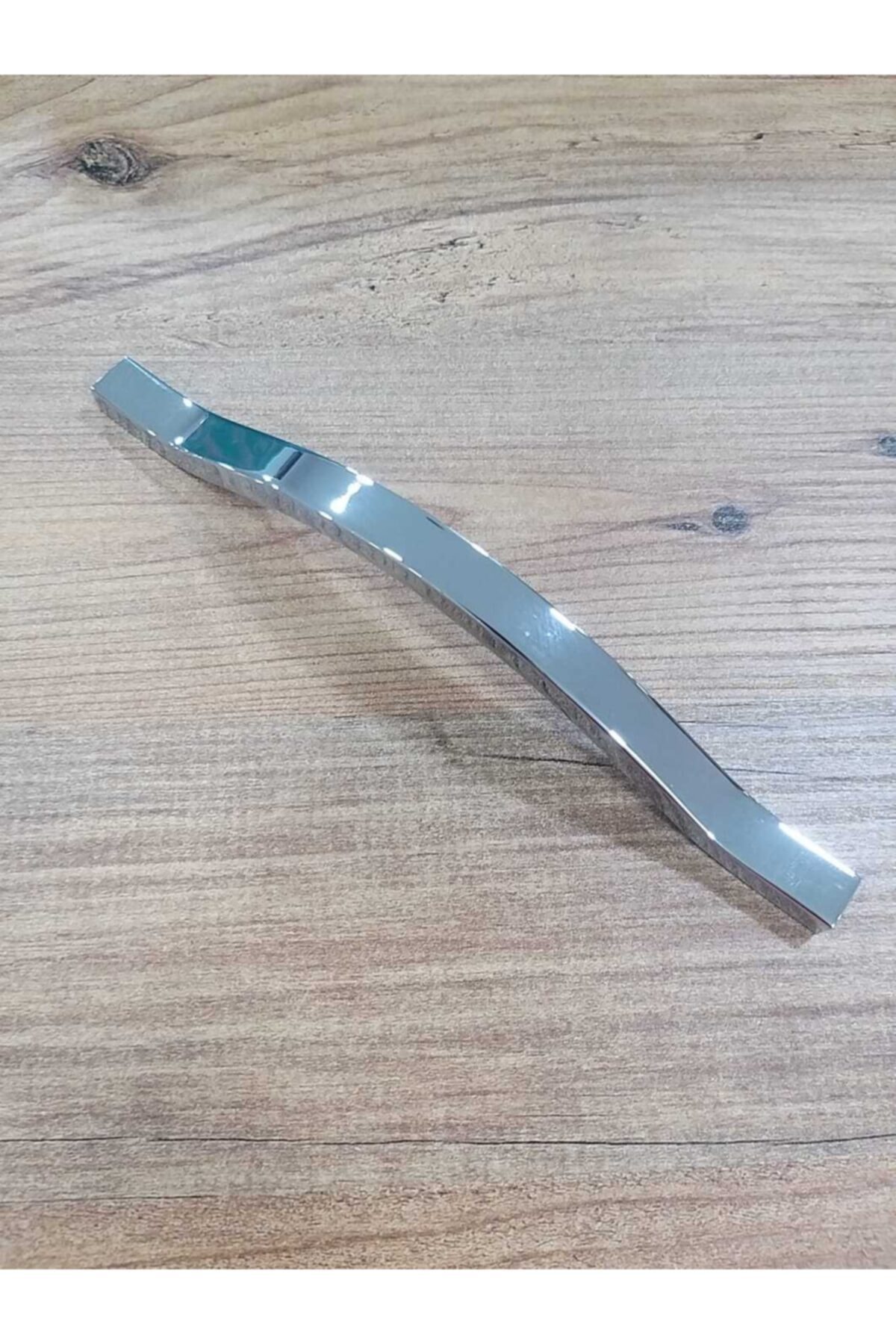 ARON Hanımeli Kulp Krom Parlak Mobilya Vestiyer Çekmece Dolap Kulbu 160mm