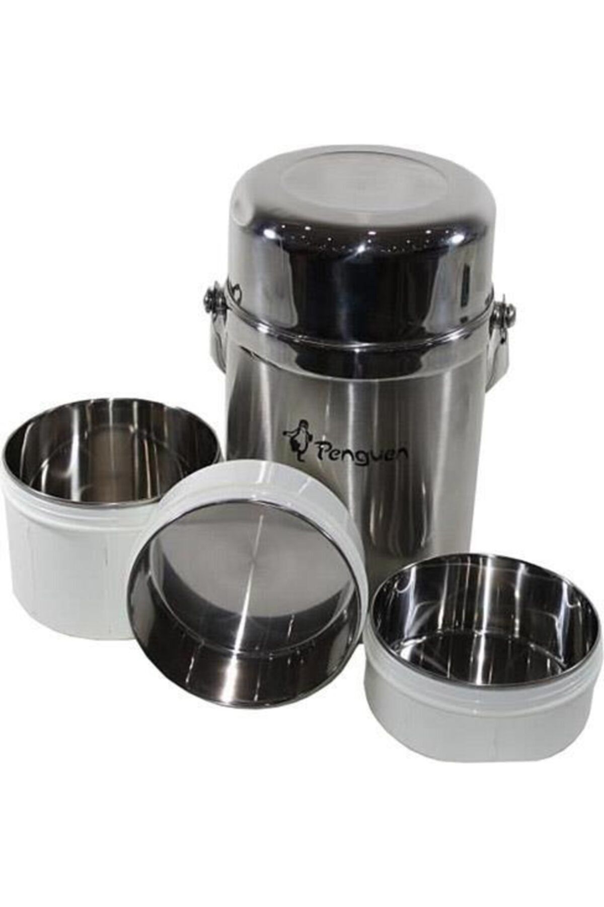 فلاسک نقرهای 1310 2 لیتر از استیل Thermos 3 Storey Expedition Penguen