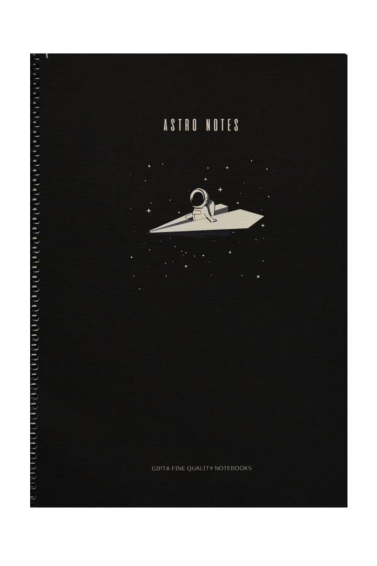 Gıpta-A4 80 Sheets Spiral Checked Notebook – Astronaut in Space Shuttle 1