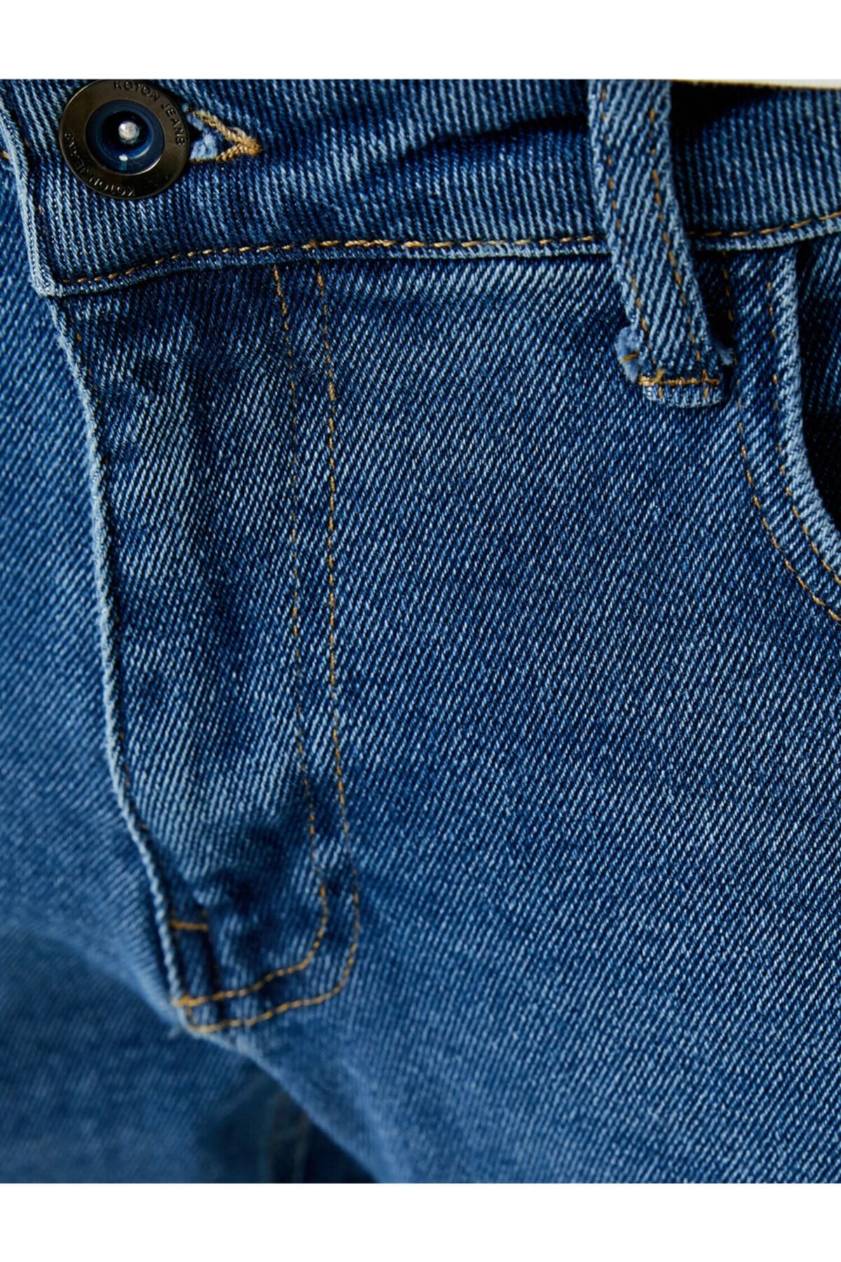 Koton شلوار جین نیلی مردانه