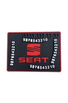 Seat Logolu Numaratörlü Kaydırmaz Ped SEAT000009