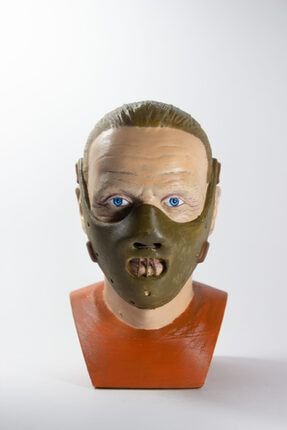 Hannibal Lecter Kuzuların Sessizliği Büst Figür - 15 cm HANNIBAL002-150