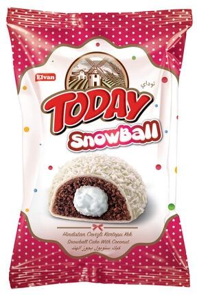 Today Snowball Hindistan Cevizli Kek 45 gr 1 Adet T977
