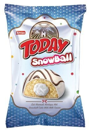 Today Snowball Sütlü Kek 45 gr 1 Adet T975